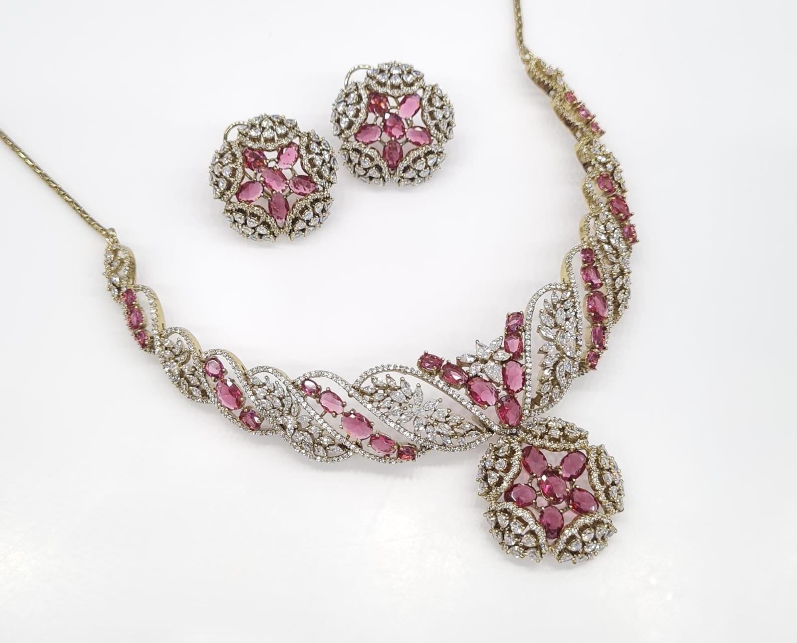 Cz Necklace 06774 - 5