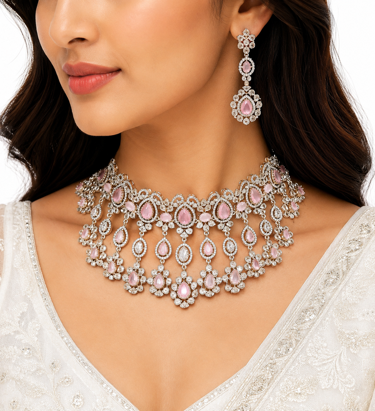 Cz Necklace 10992 - 9