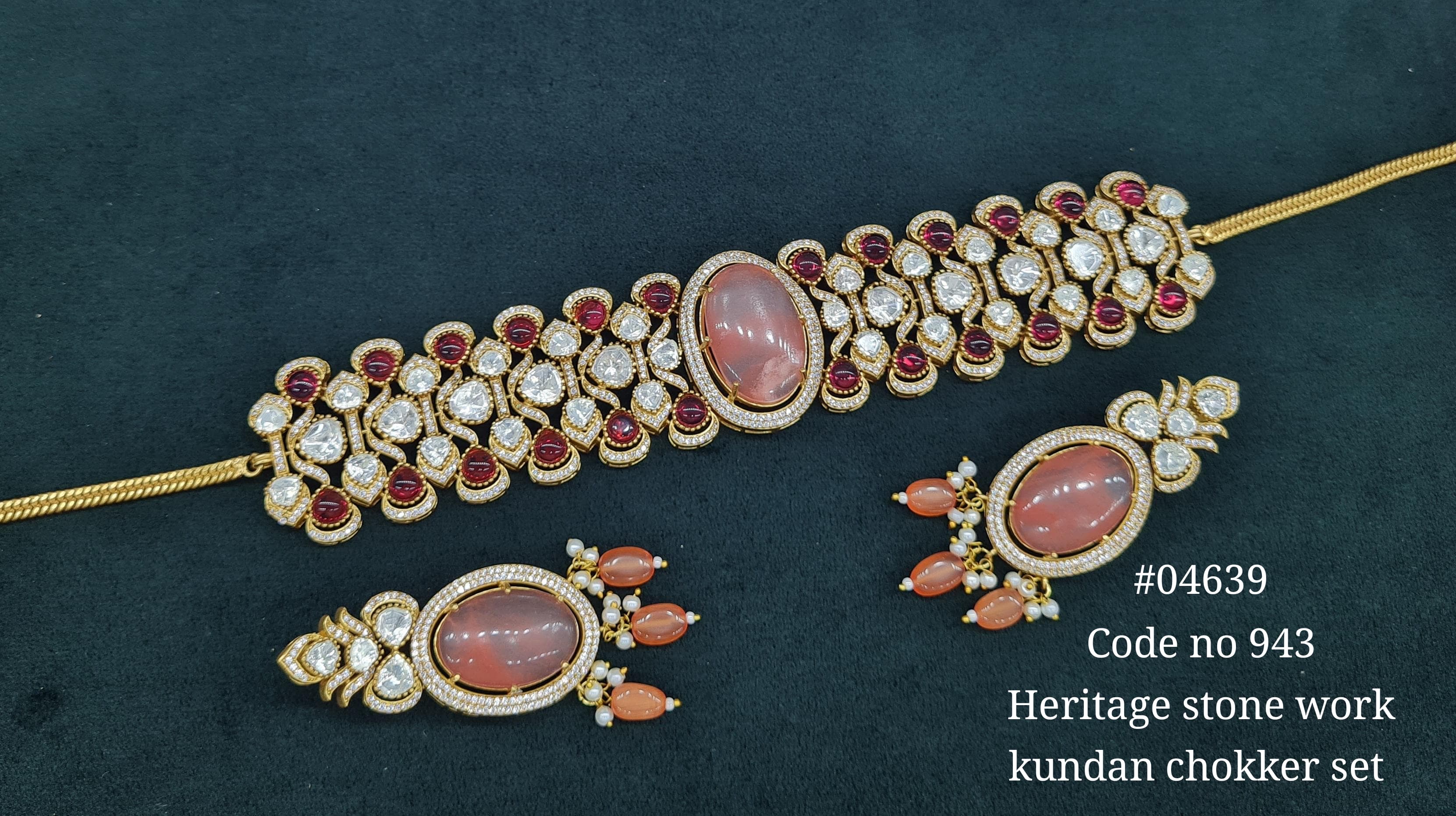 Moissanite Choker 04639 - 4