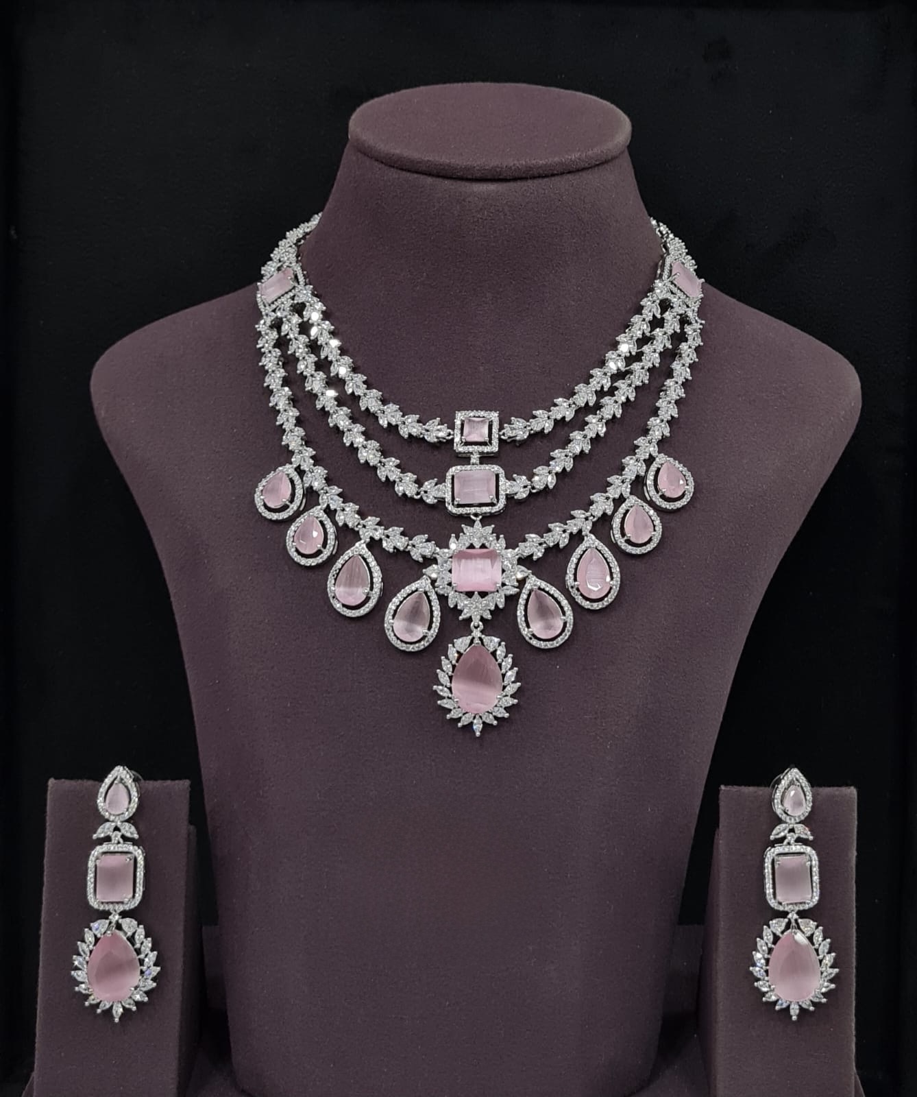 Cz Necklace 10971 - 8