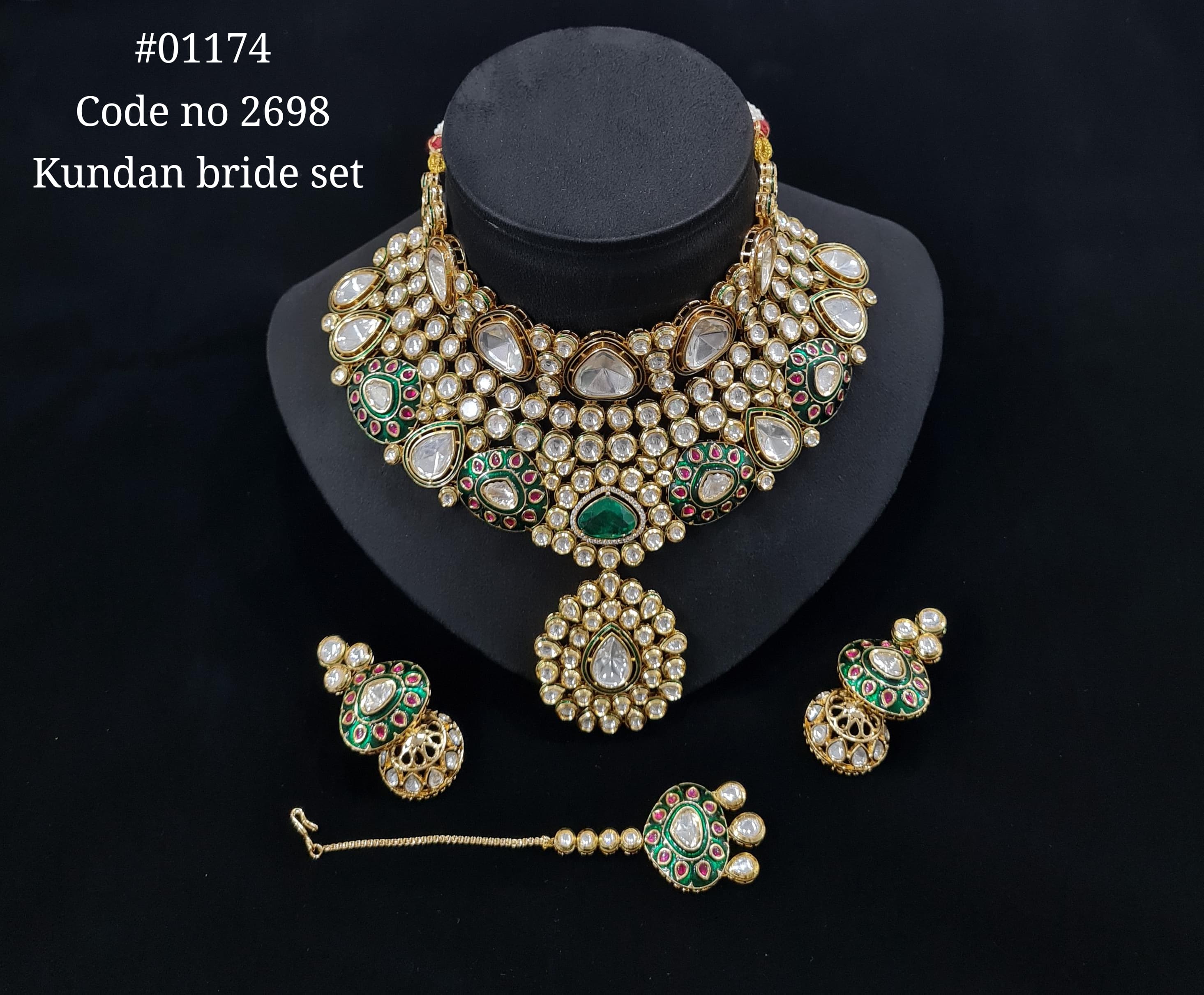 Kundan Bride set 01174