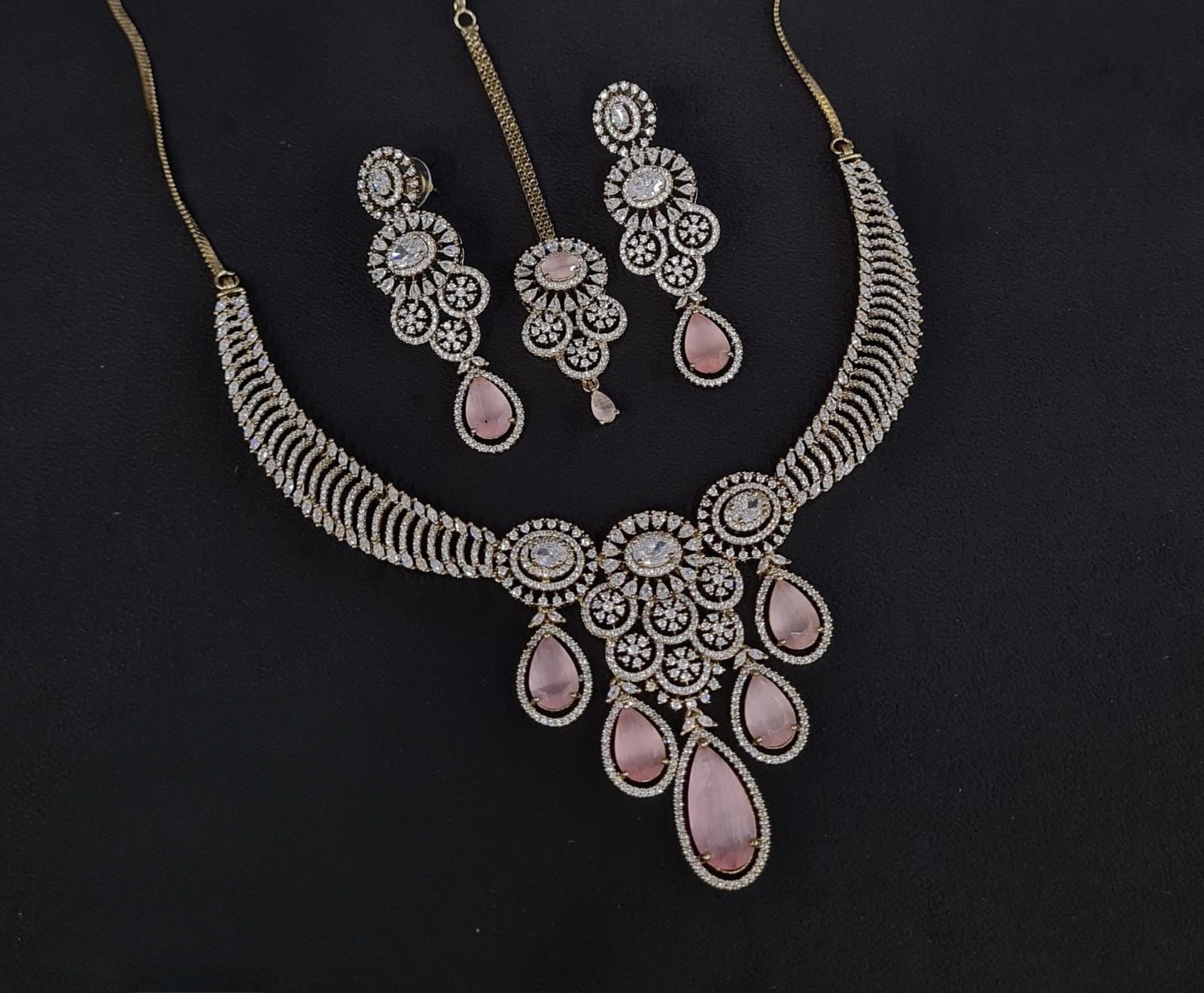 Cz Necklace 10257 - 12