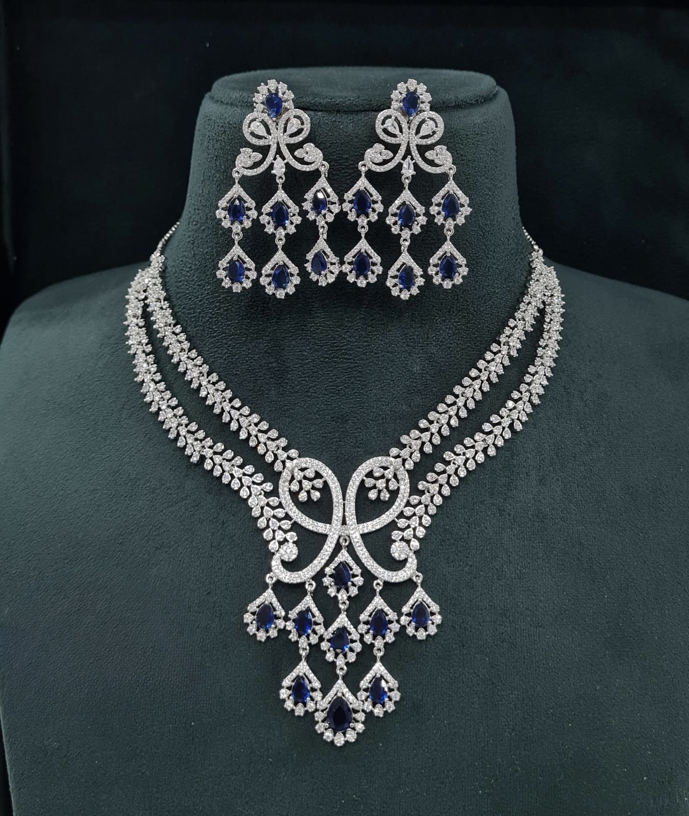 Cz Necklace 07509 - 4