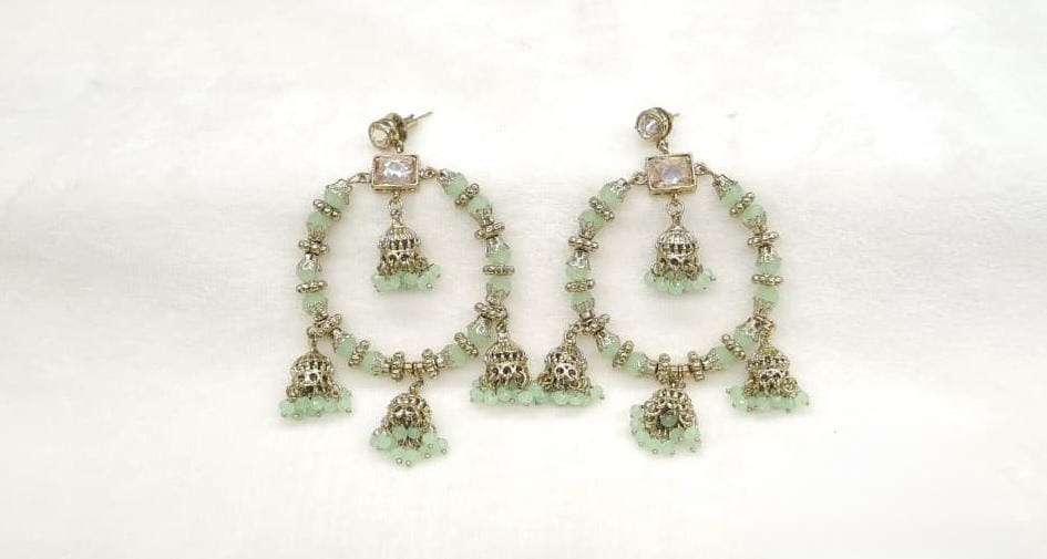 Mehendi Earrings 09556 - 4