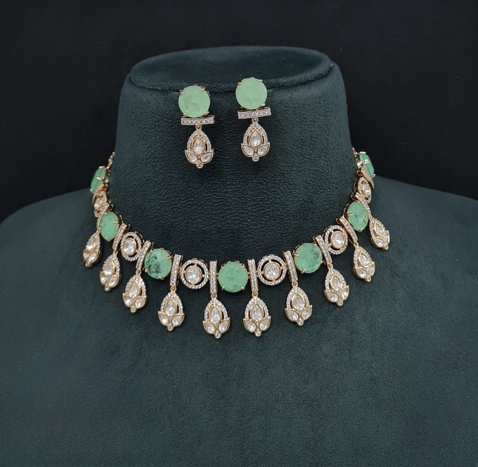 Kundan Necklace 08903 - 5