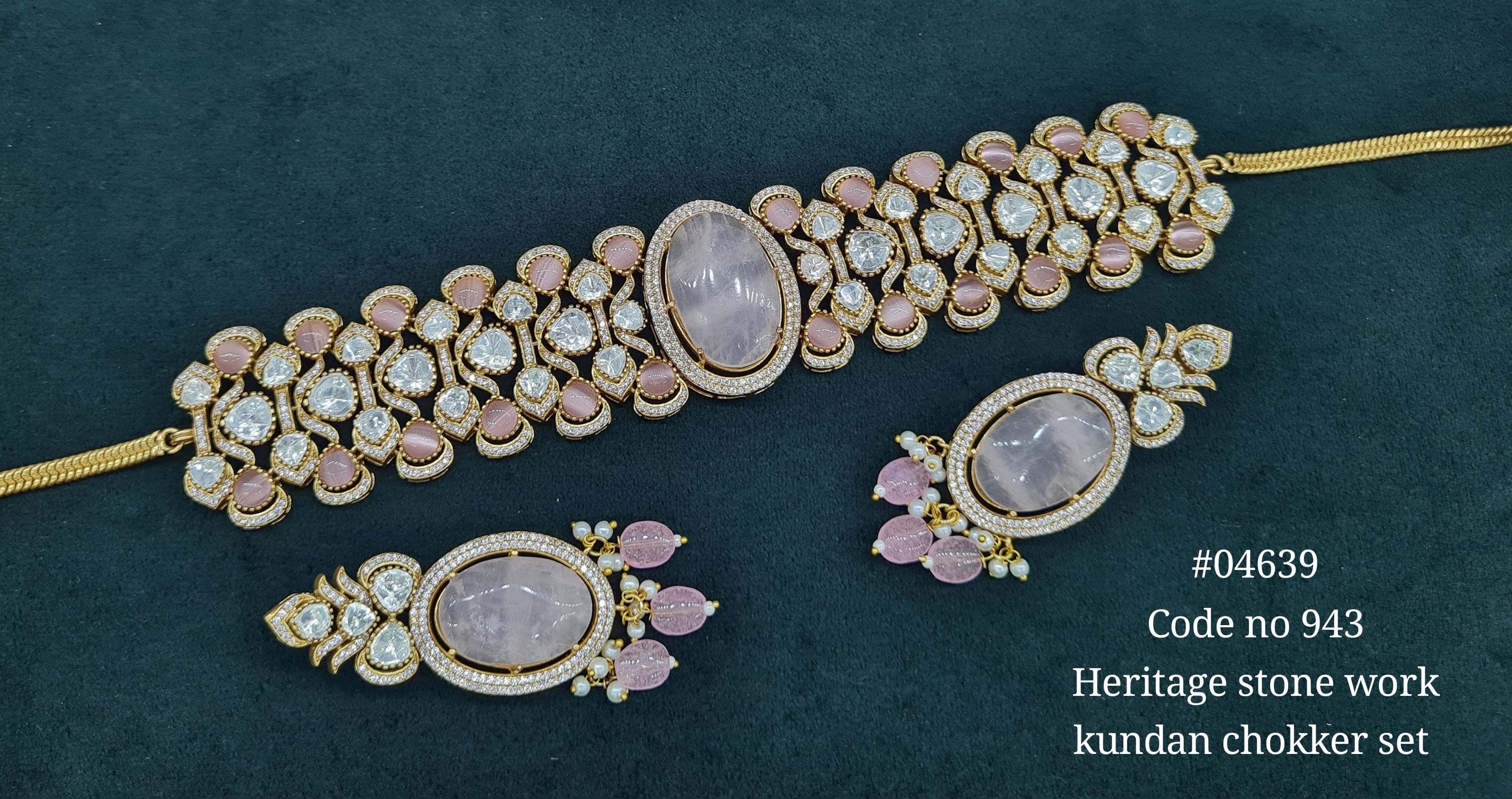 Moissanite Choker 04639 - 3