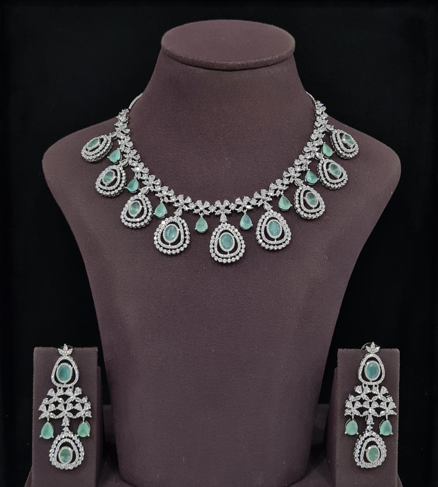Cz Necklace 11647 - 3
