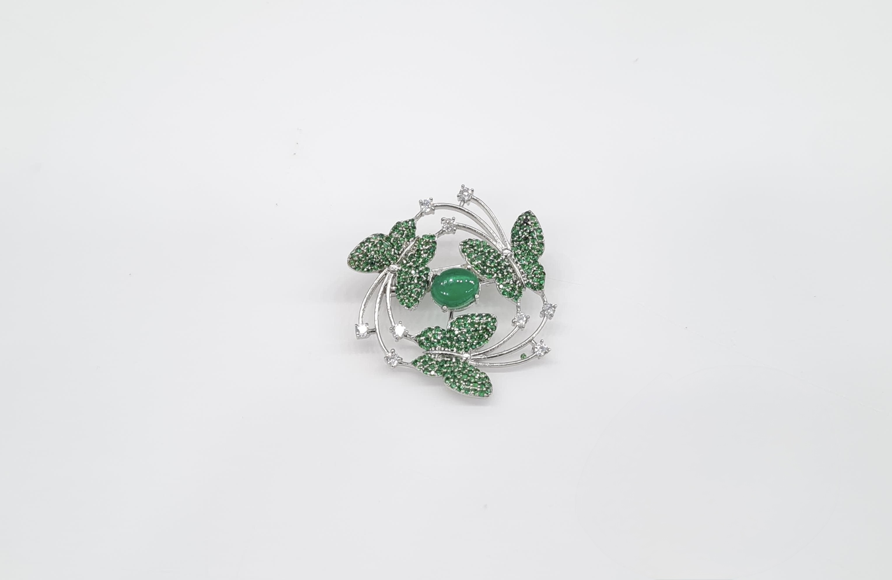 Cz Brooch 10571 - 39