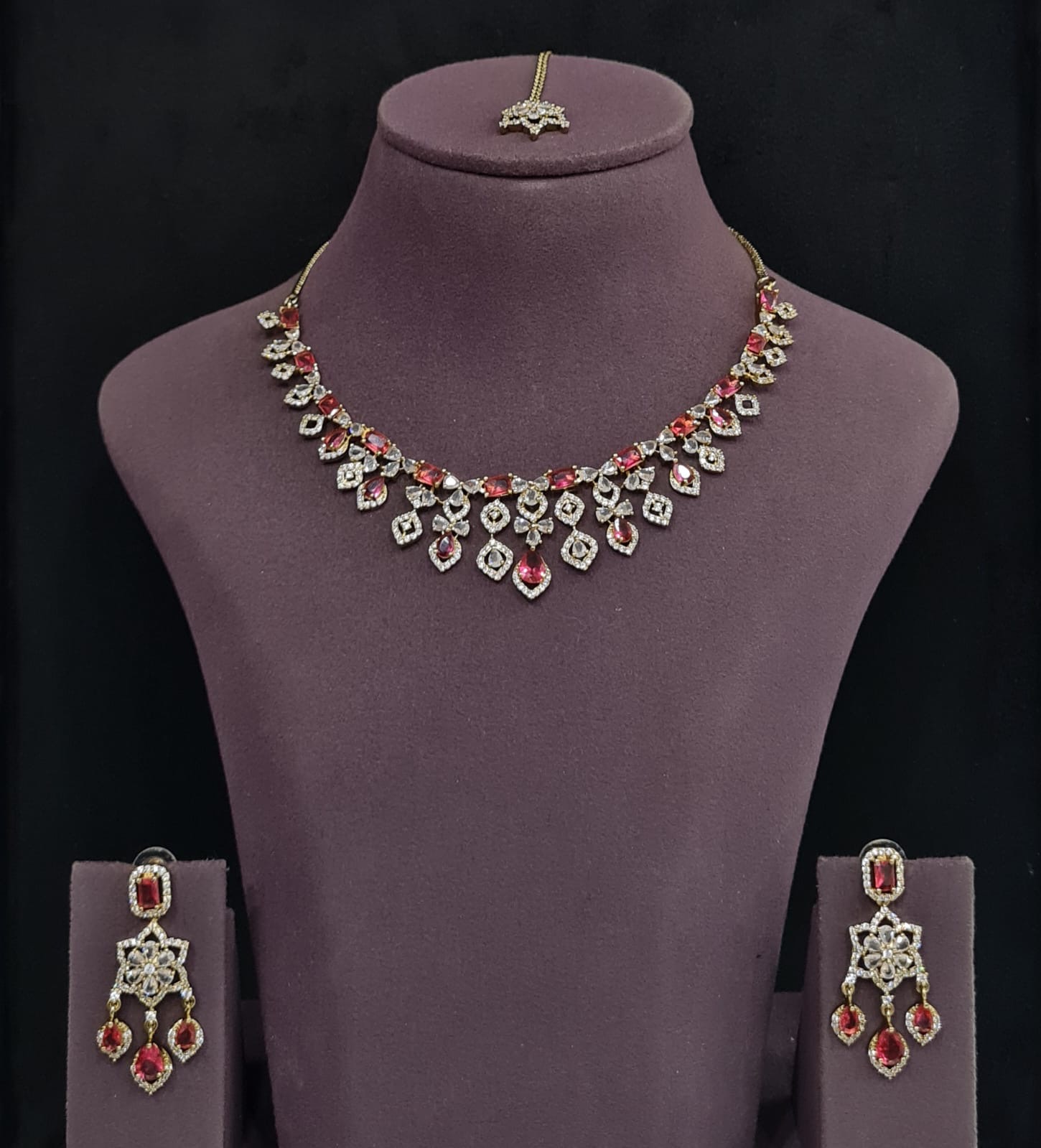 Cz Necklace 11341 - 17