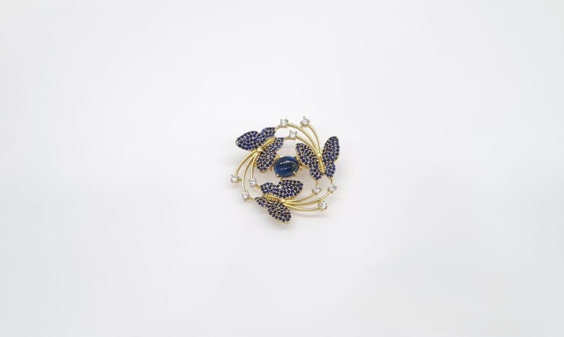 Cz Brooch 10571 - 7