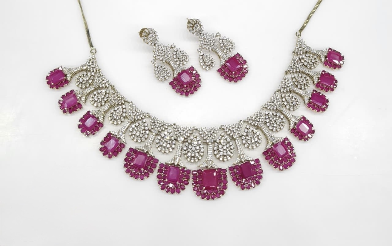 Cz Necklace 06841 - 7