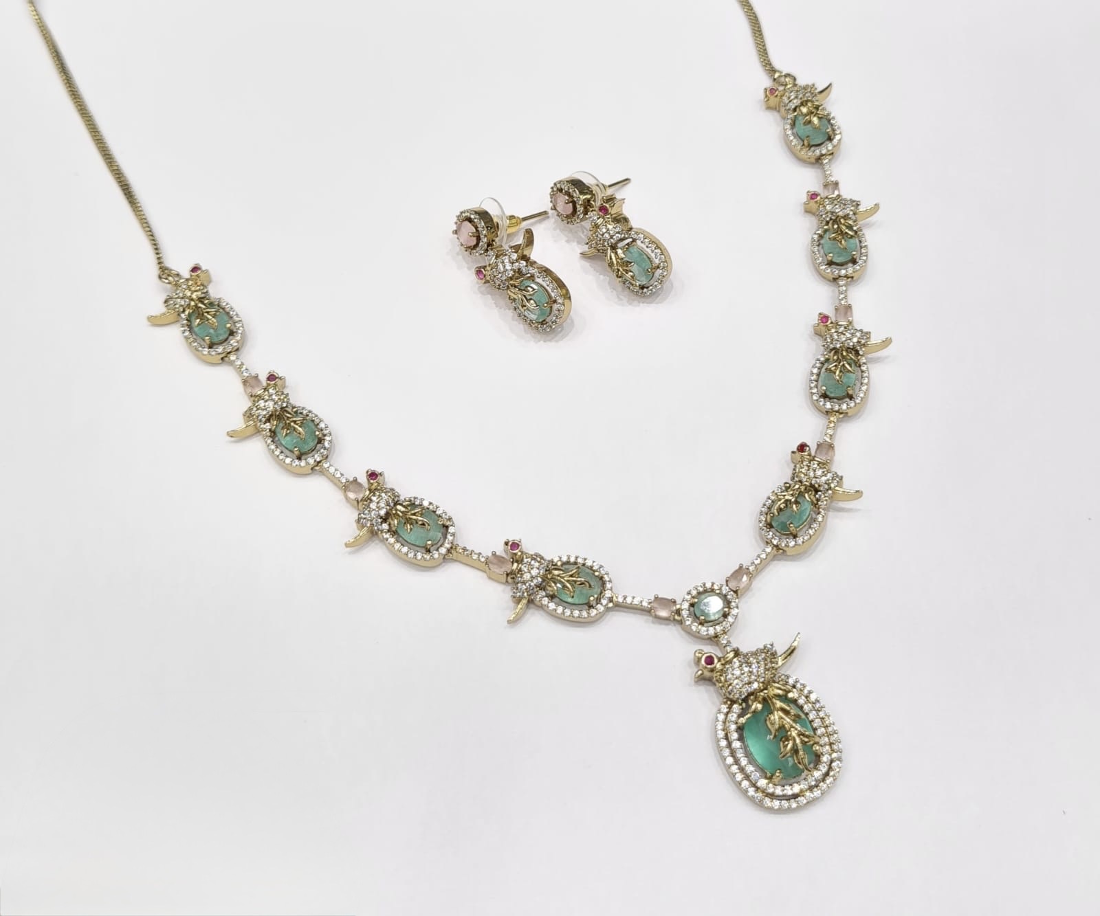 Cz Necklace 11110 - 15
