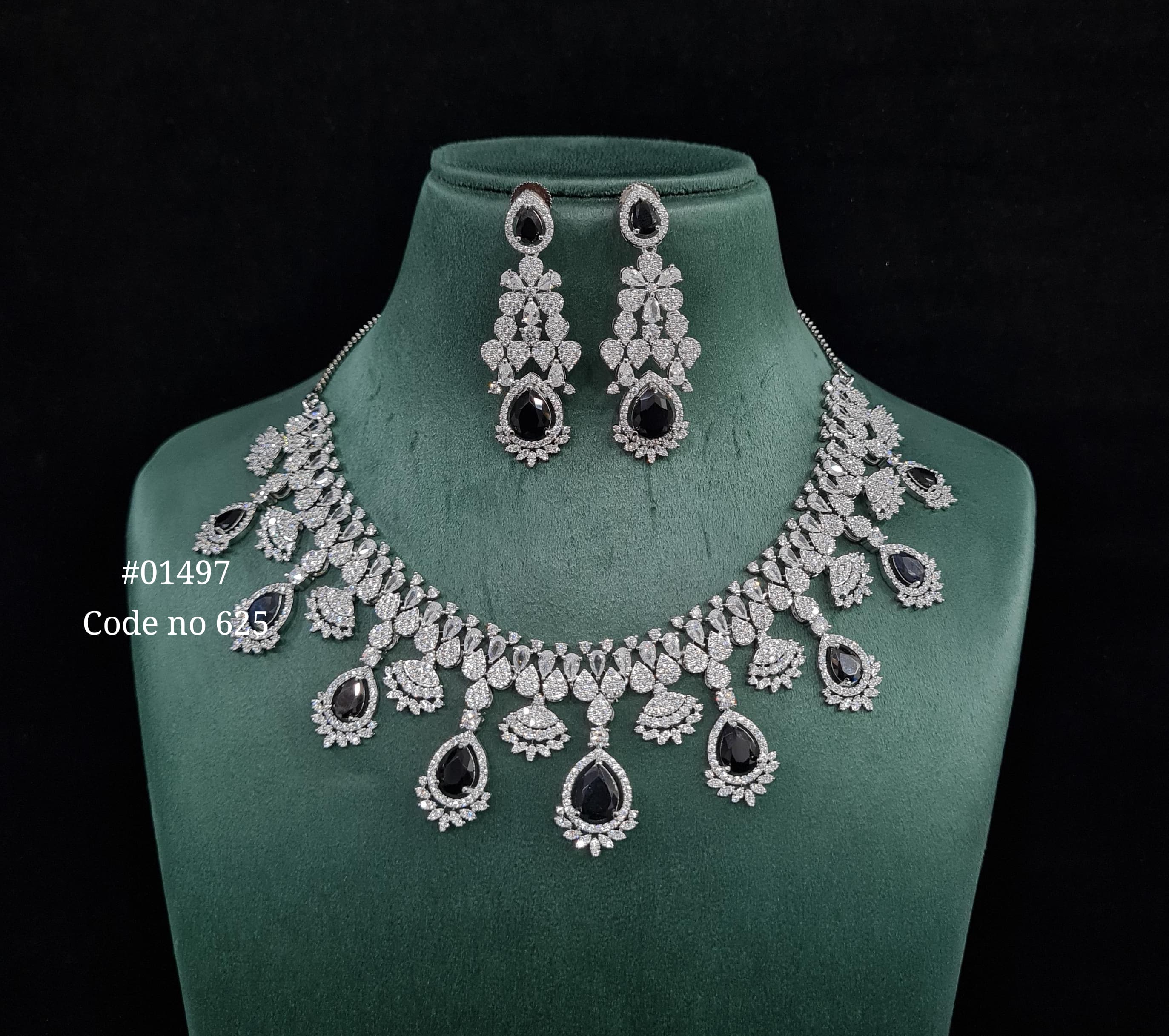 Cz necklace 01497