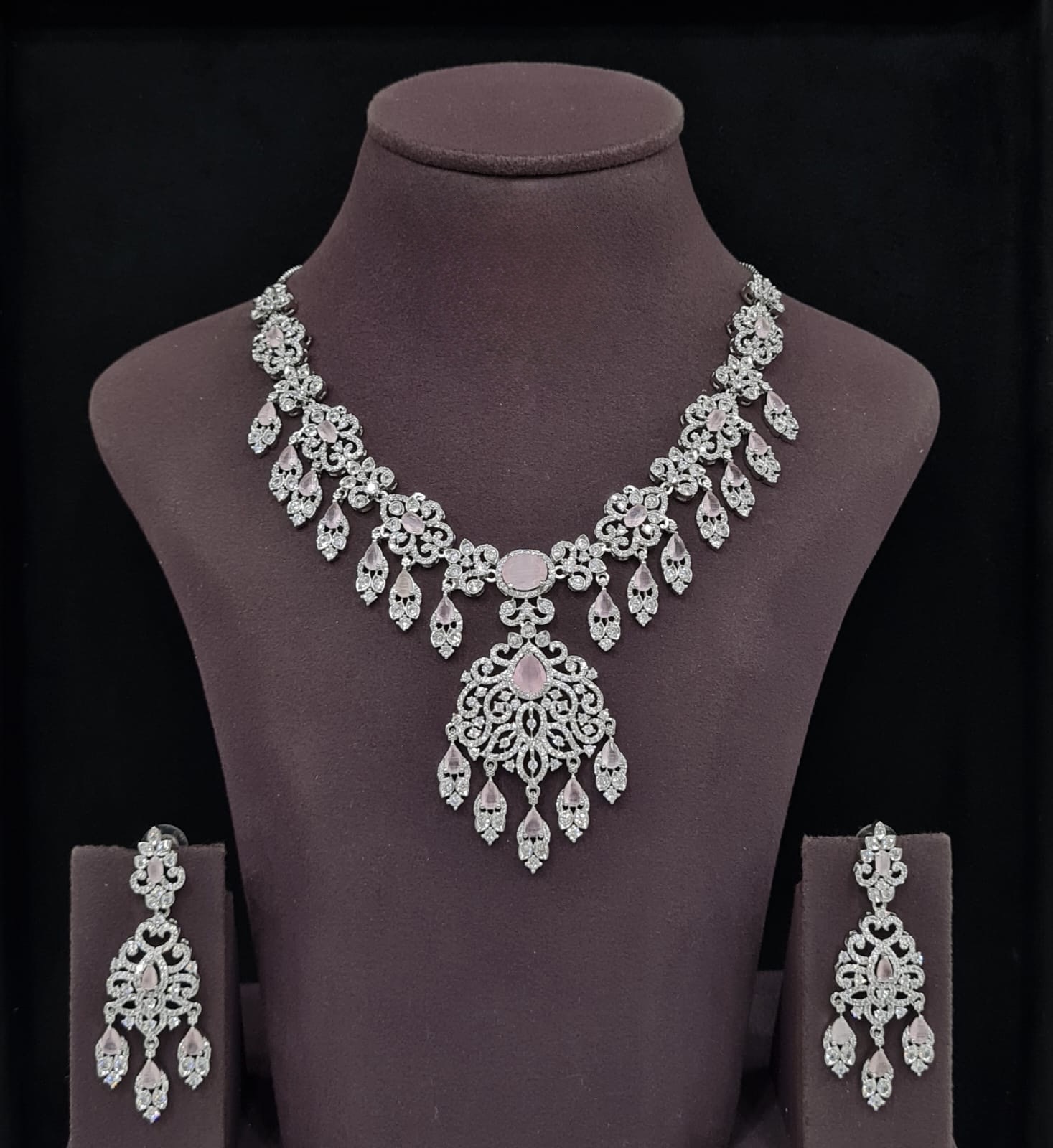 Cz Necklace 11651 - 2