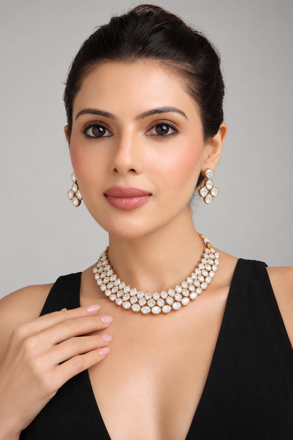 Kundan Necklace 12289 - 3