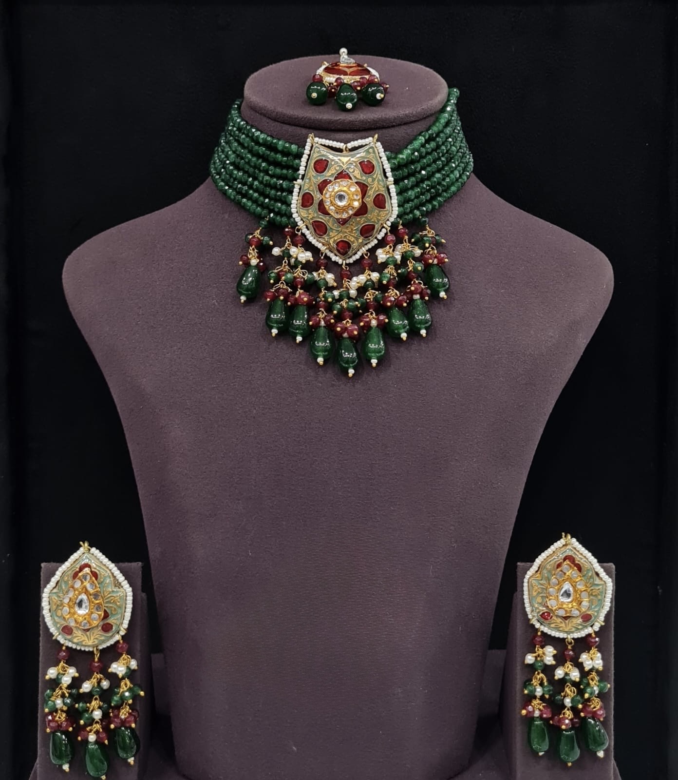 Meenakari Necklace 10749 - 5