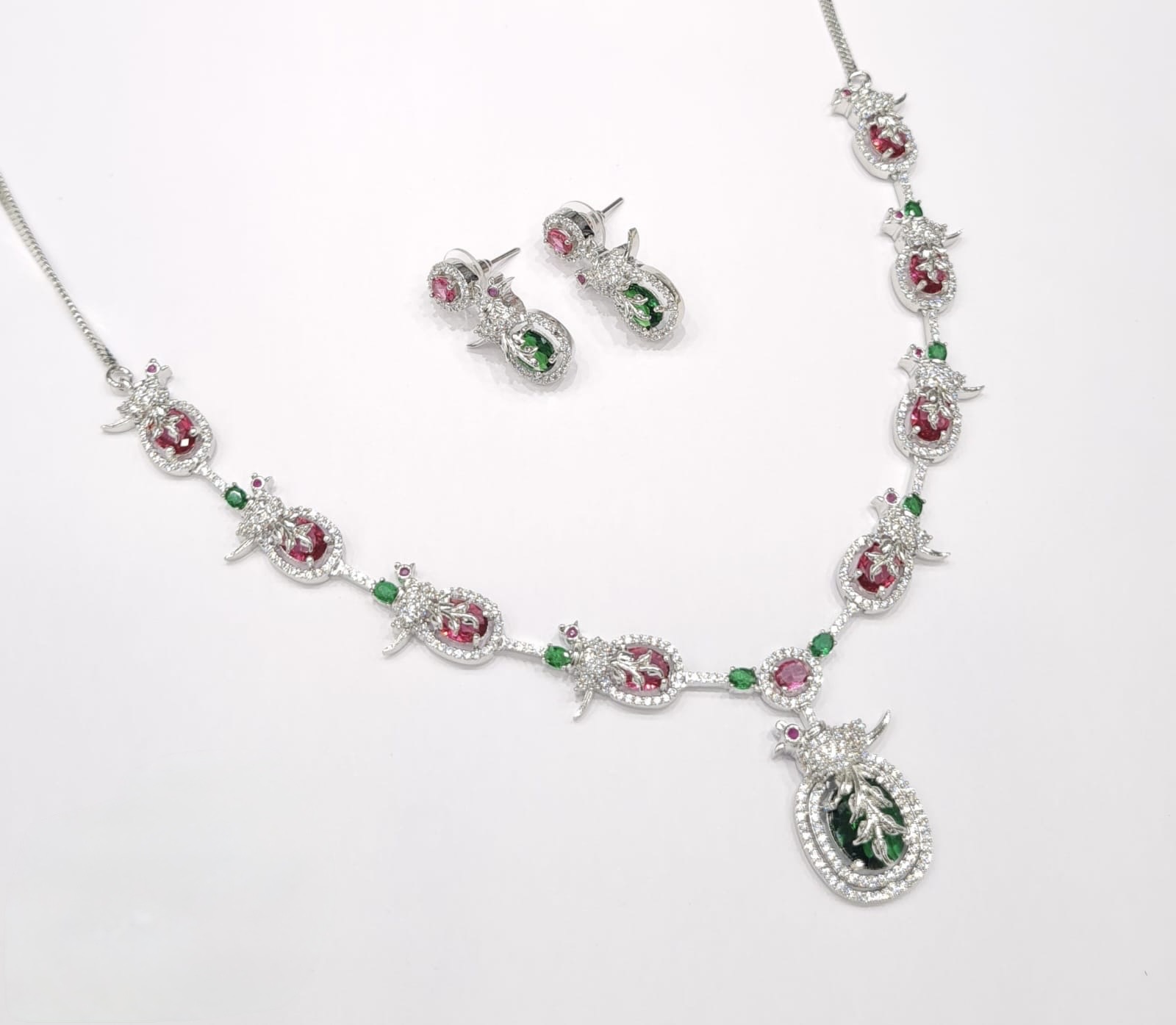 Cz Necklace 11110 - 2