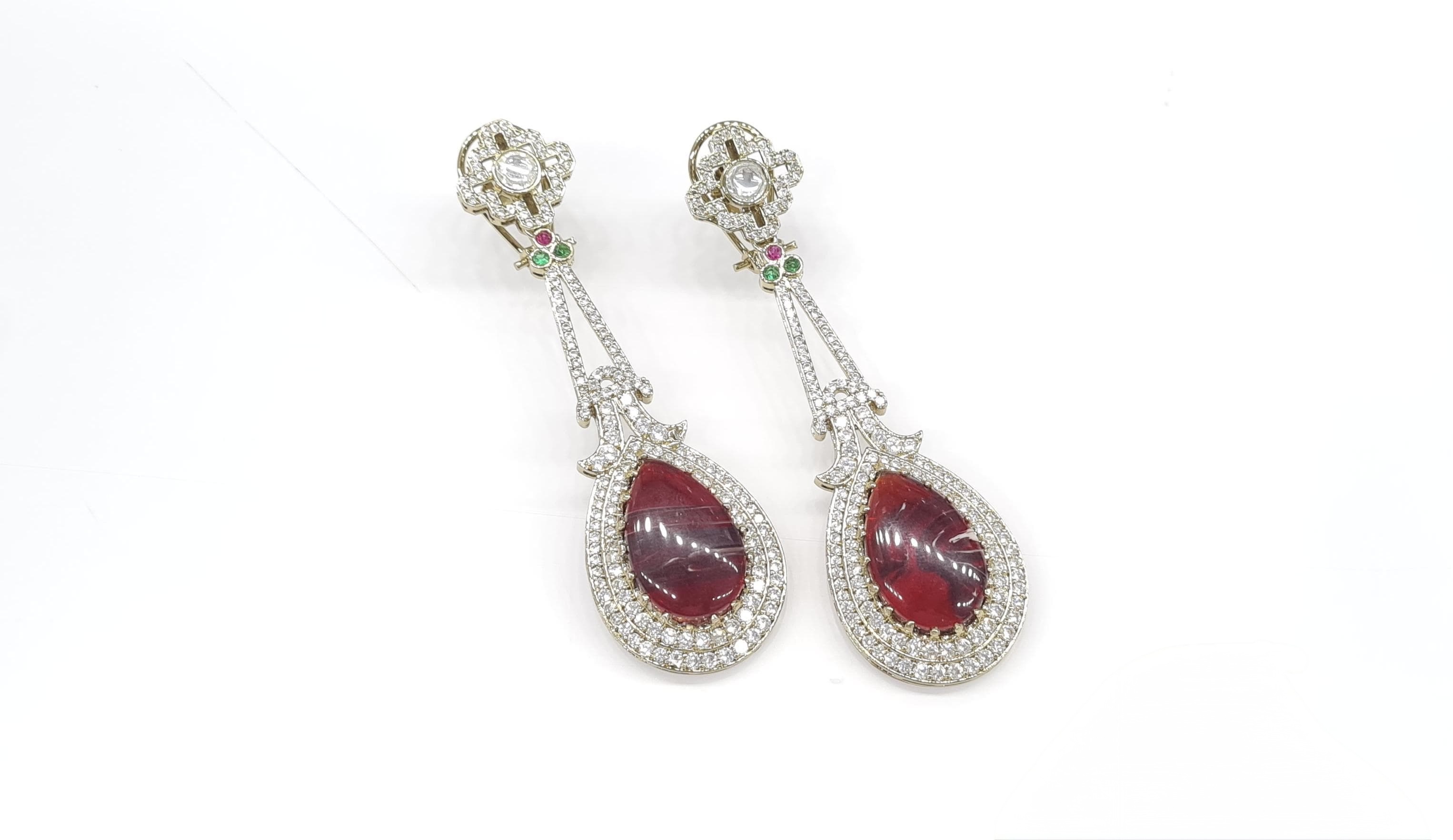Sabyasachi Earrings 08445 - 9