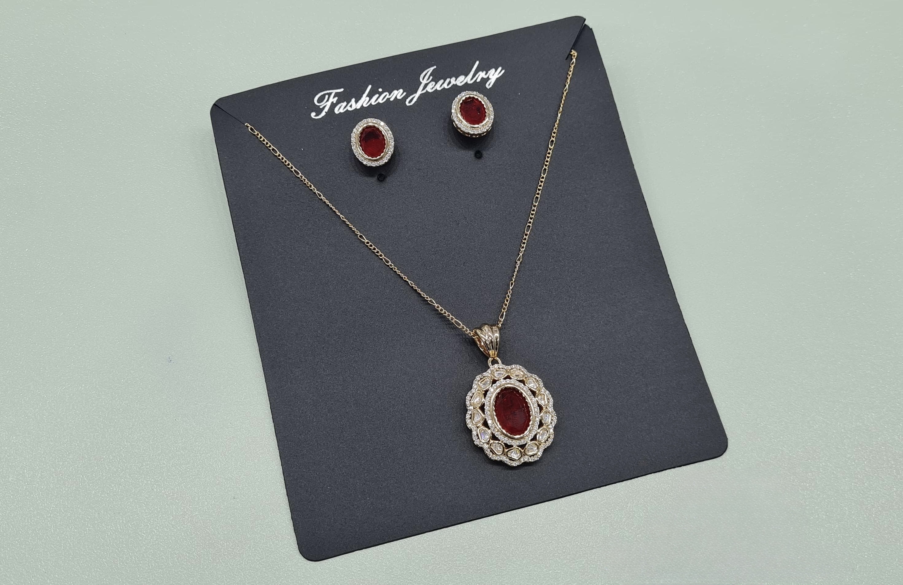 Kundan Pendant 07914 - 3