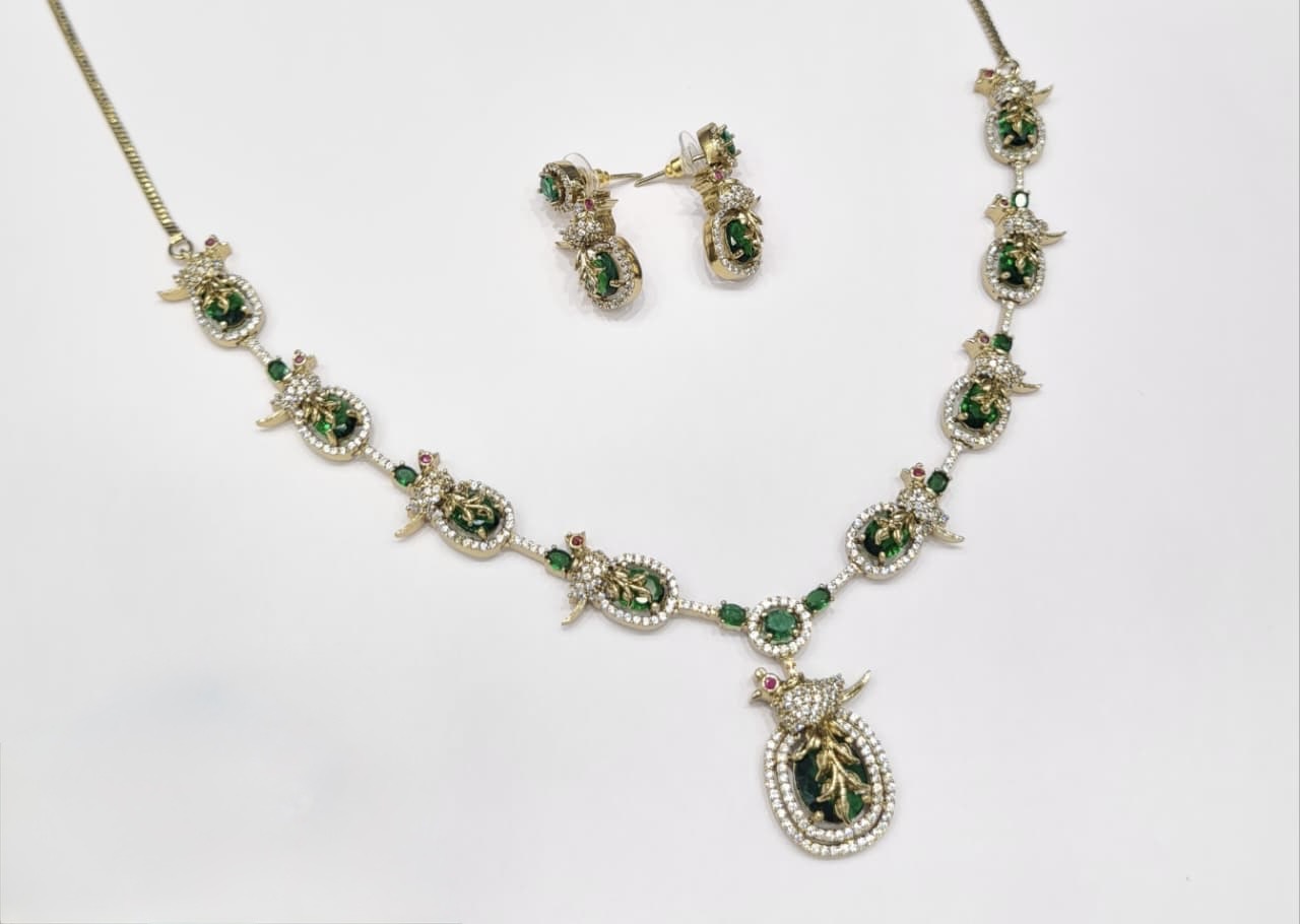Cz Necklace 11110 - 18