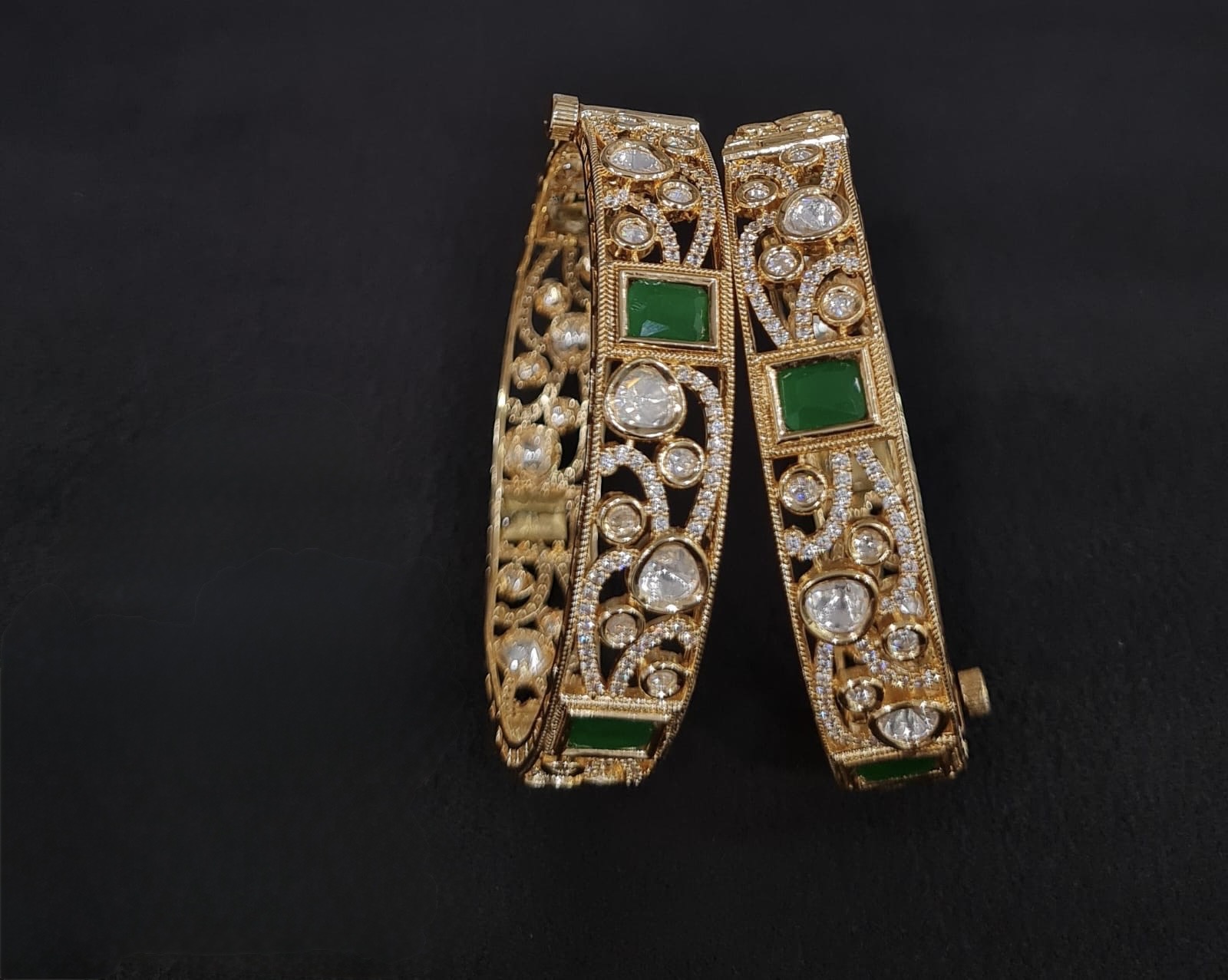 Kundan Bangles 00271