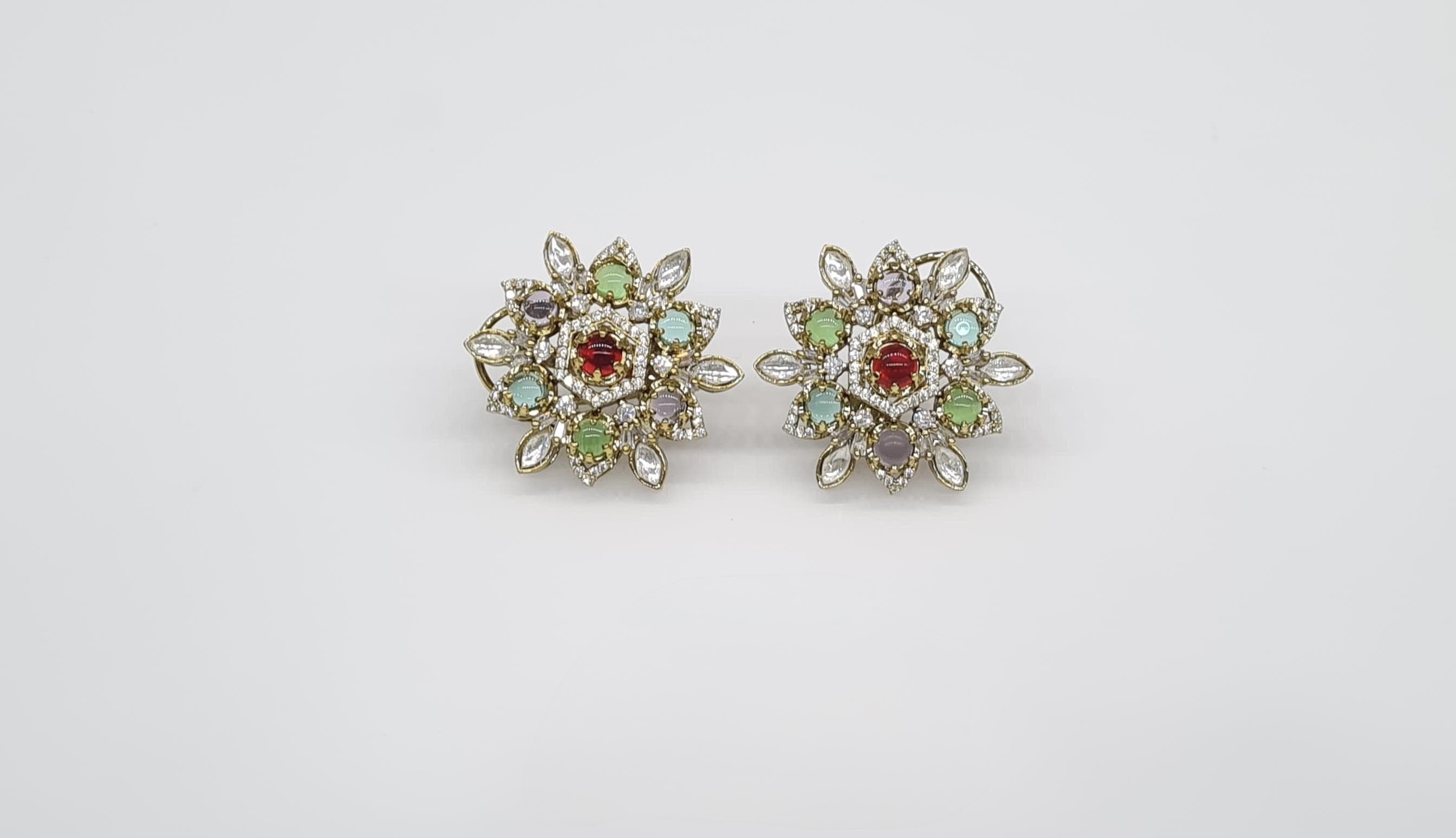 Sabyasachi Earrings 09406 - 11