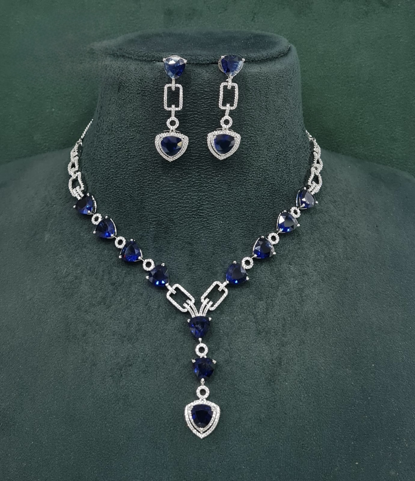 Cz Necklace 10246 - 7