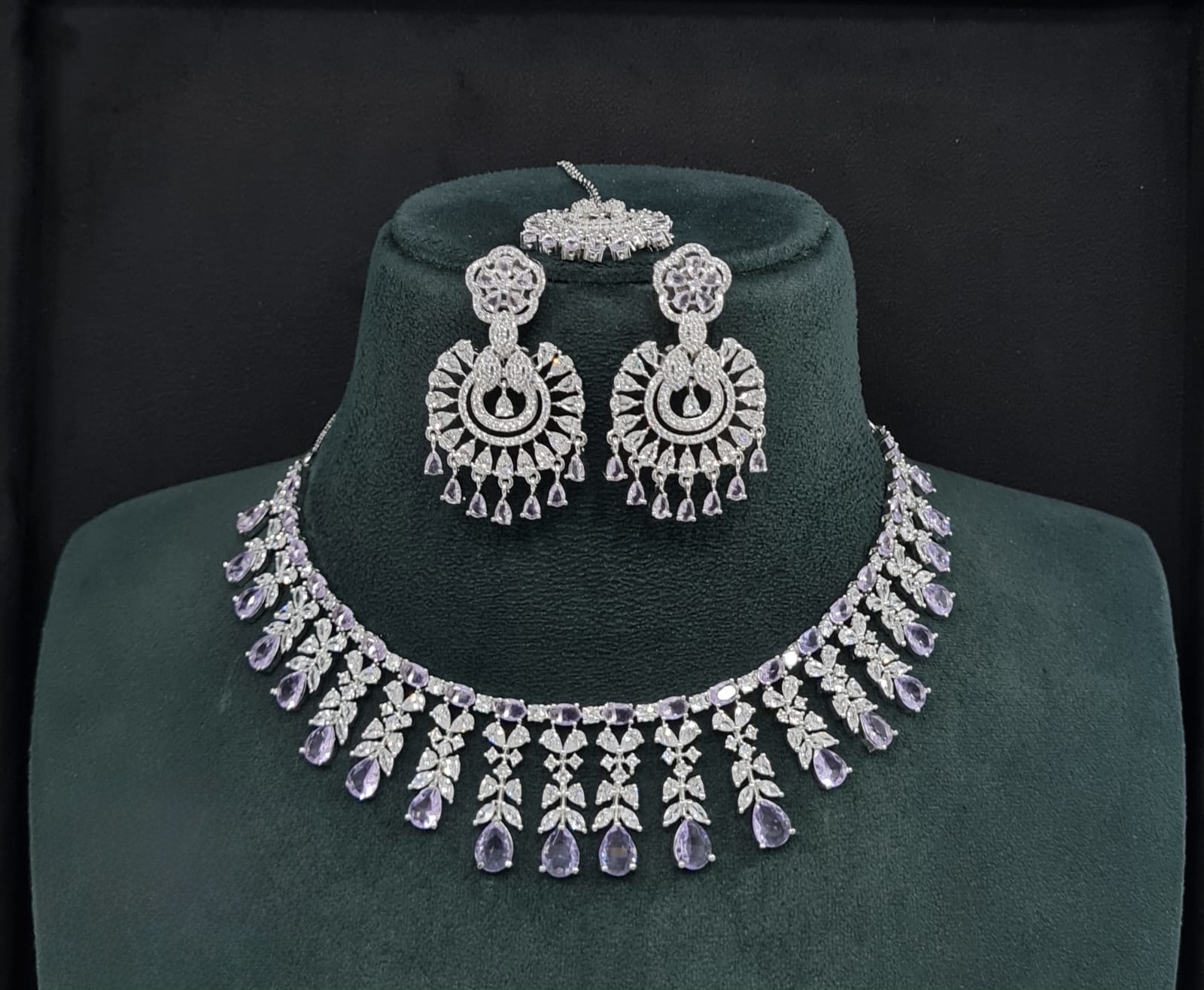 Cz Necklace 10256 - 4