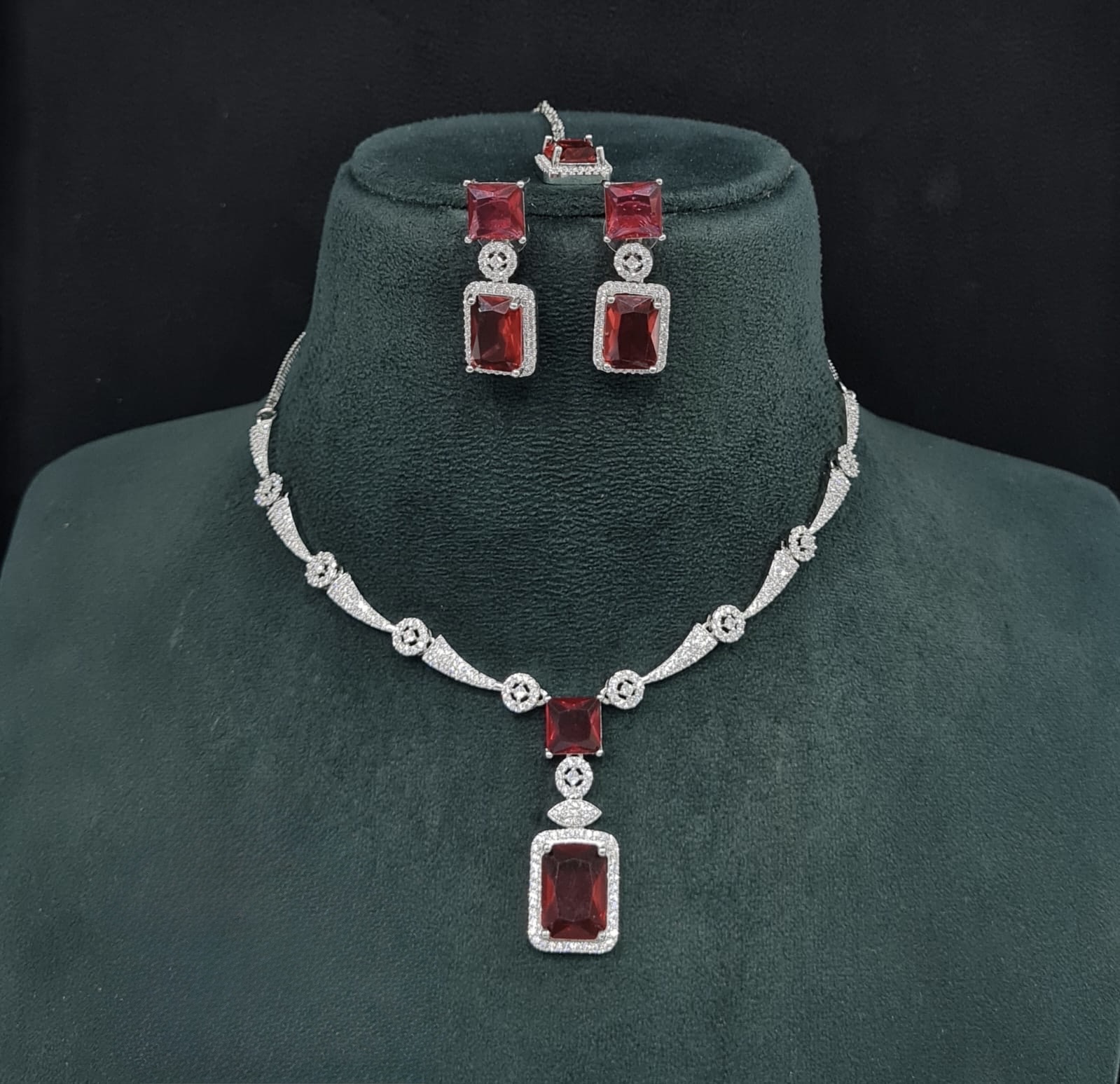 Cz Necklace 10260 - 9