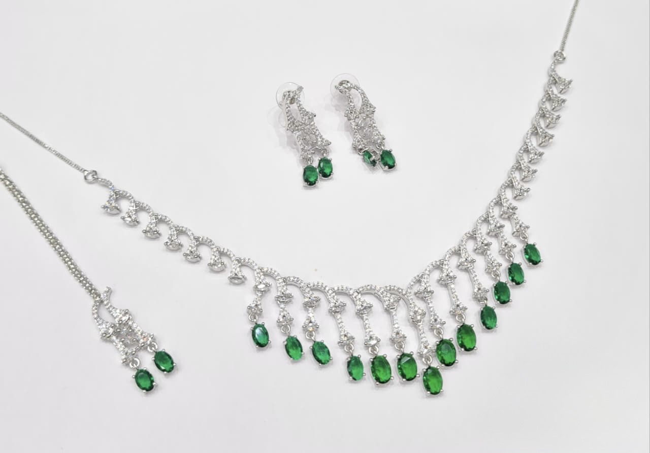 Cz Necklace 11112 - 5