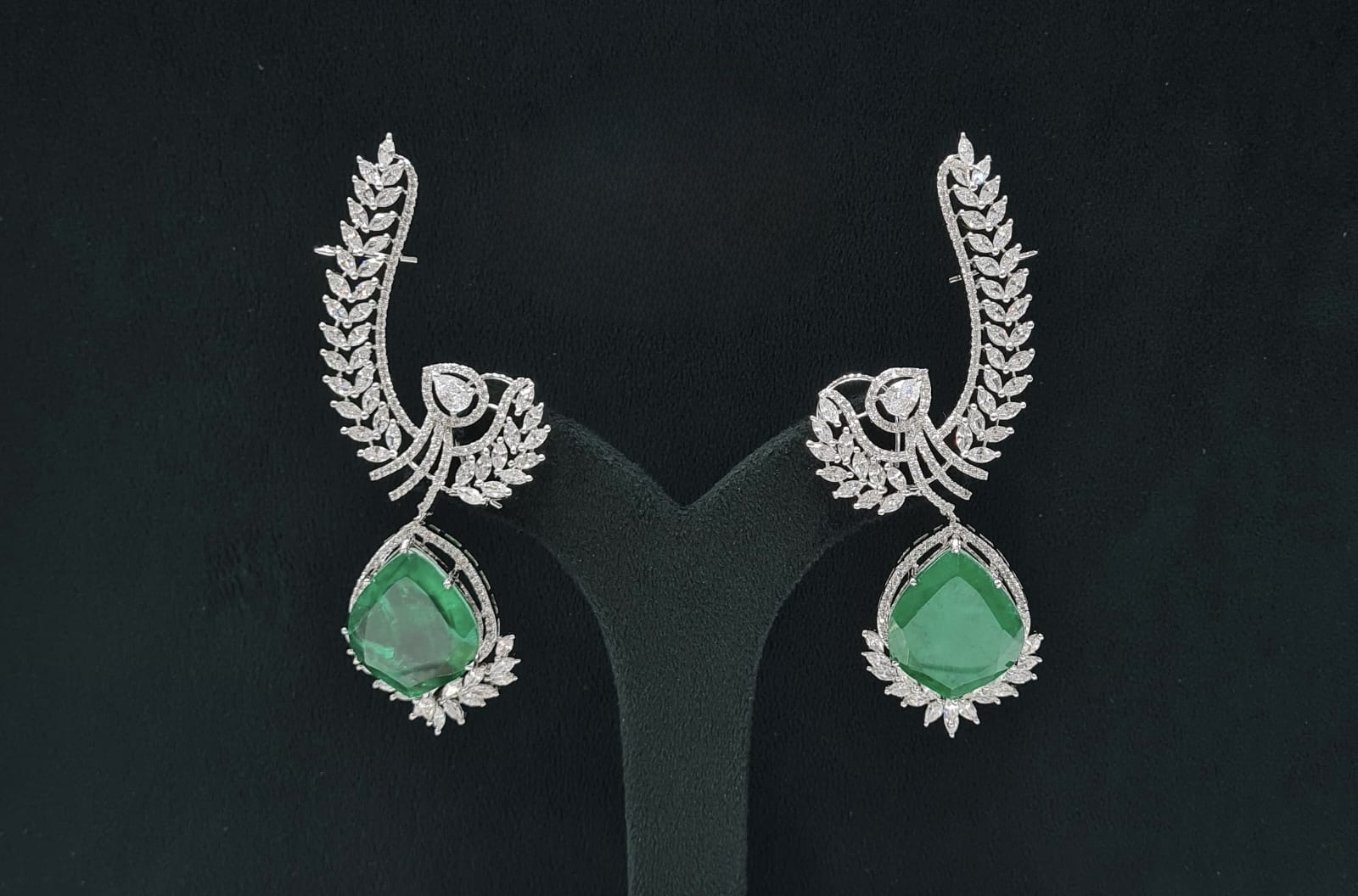 Cz Doublet Earcuff 08126 - 4