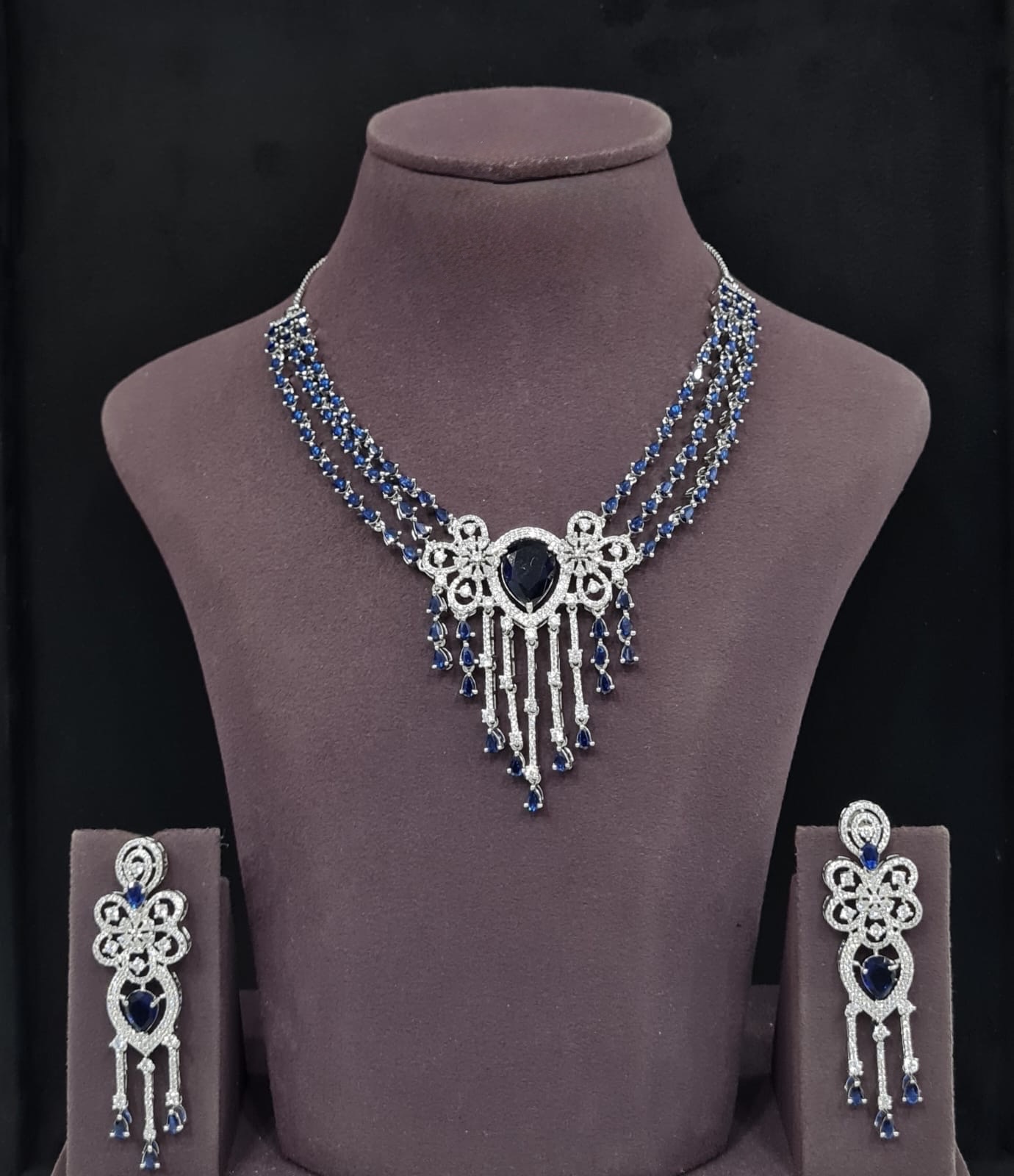 Cz Necklace 11410 - 10