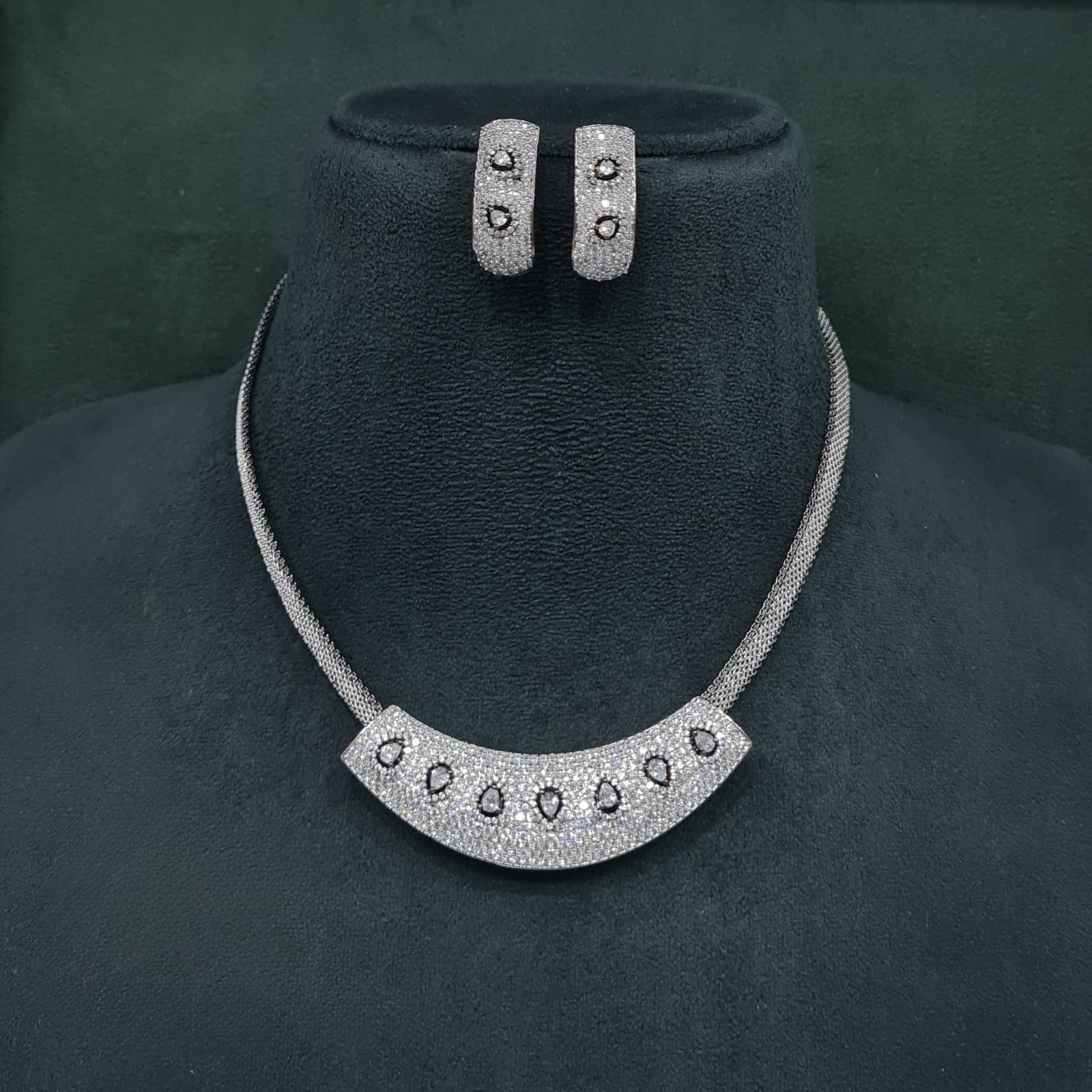 Cz Necklace 10107 - 10