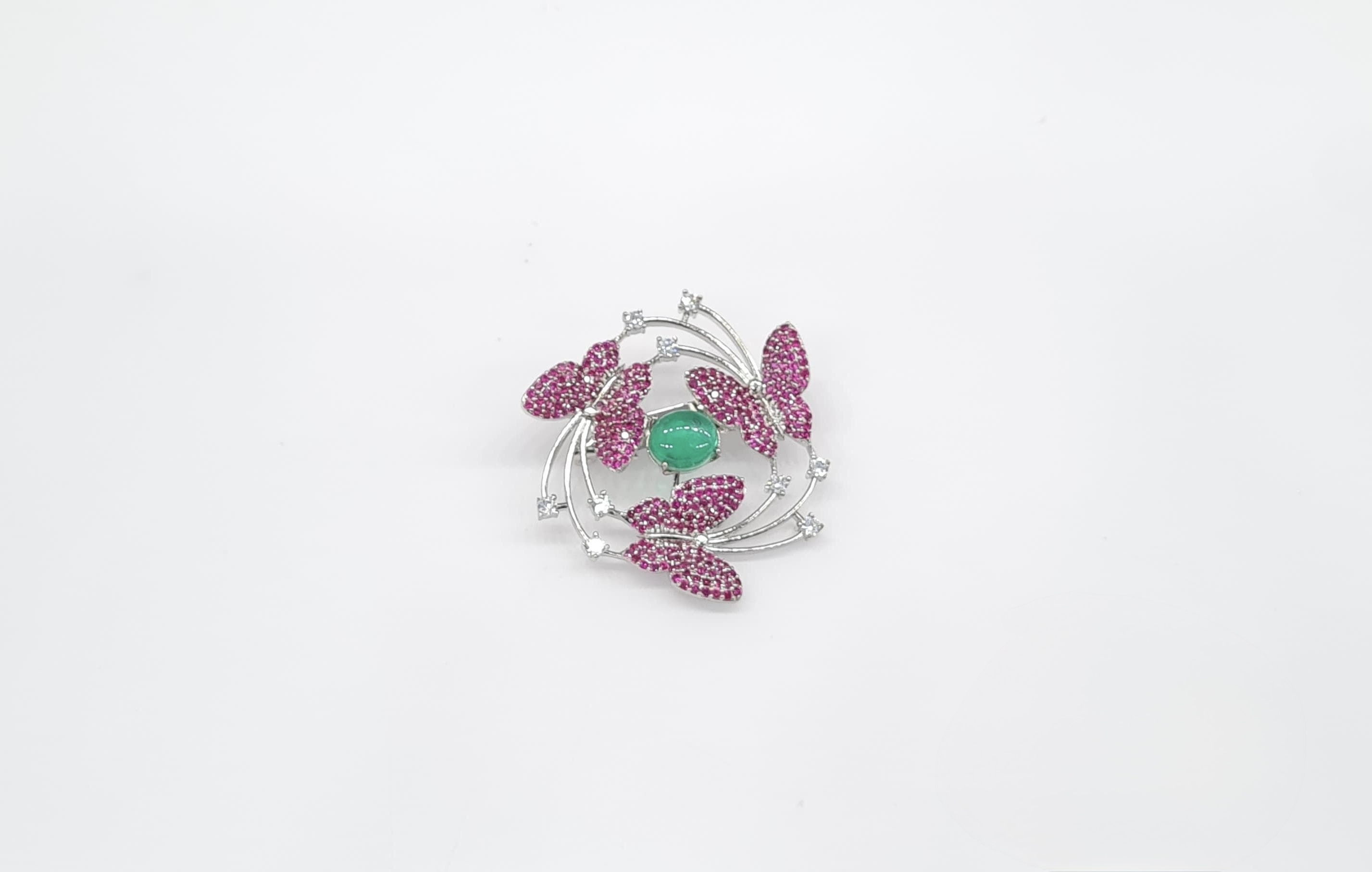 Cz Brooch 10571 - 34