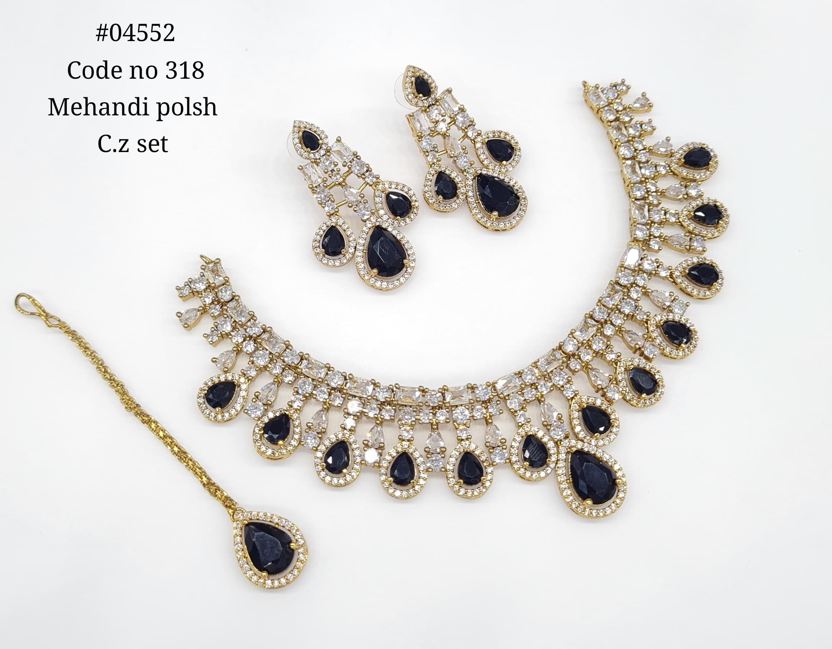 Cz Necklace 04552 - 6