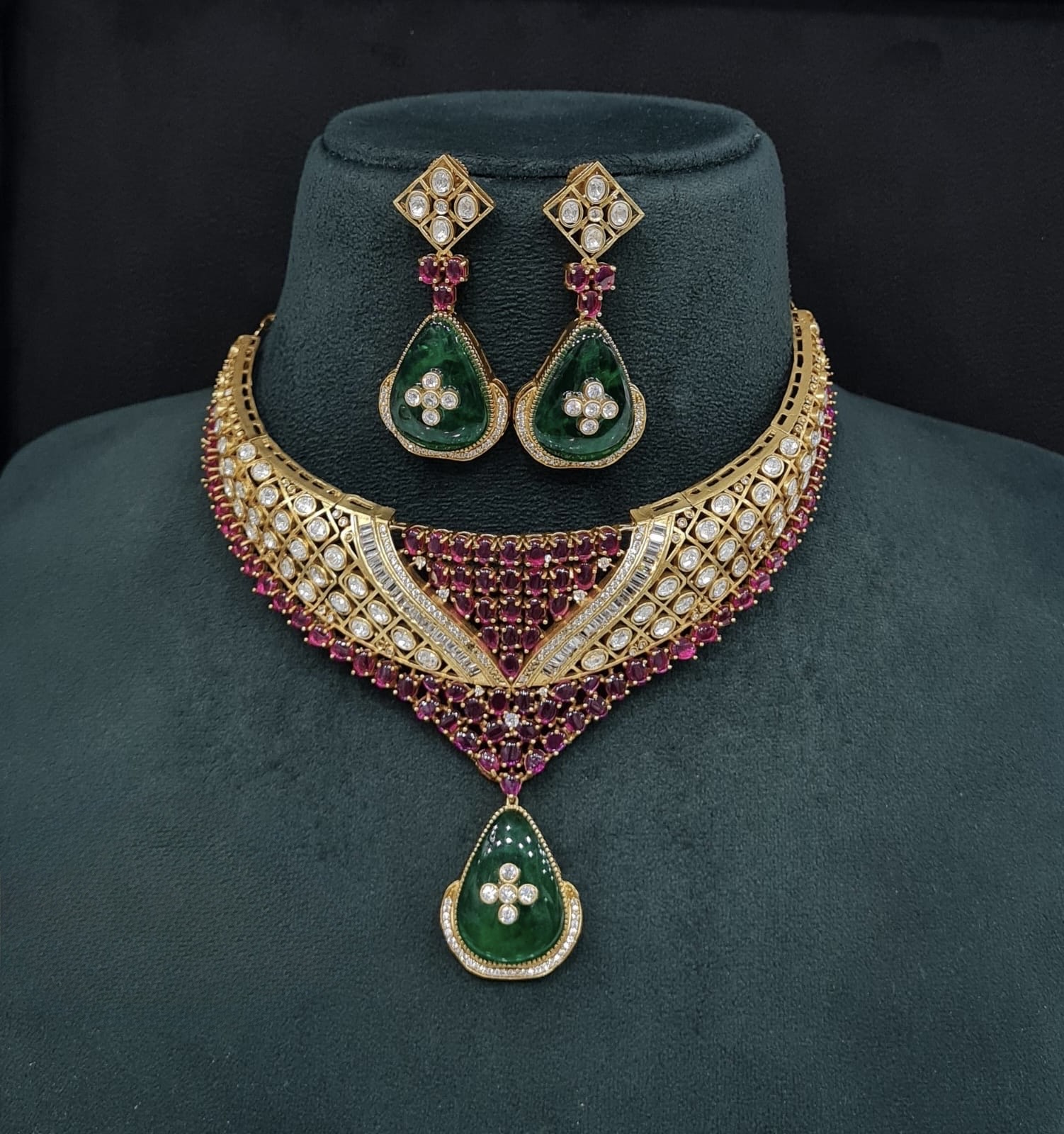 Moissanite Necklace 08916 - 12