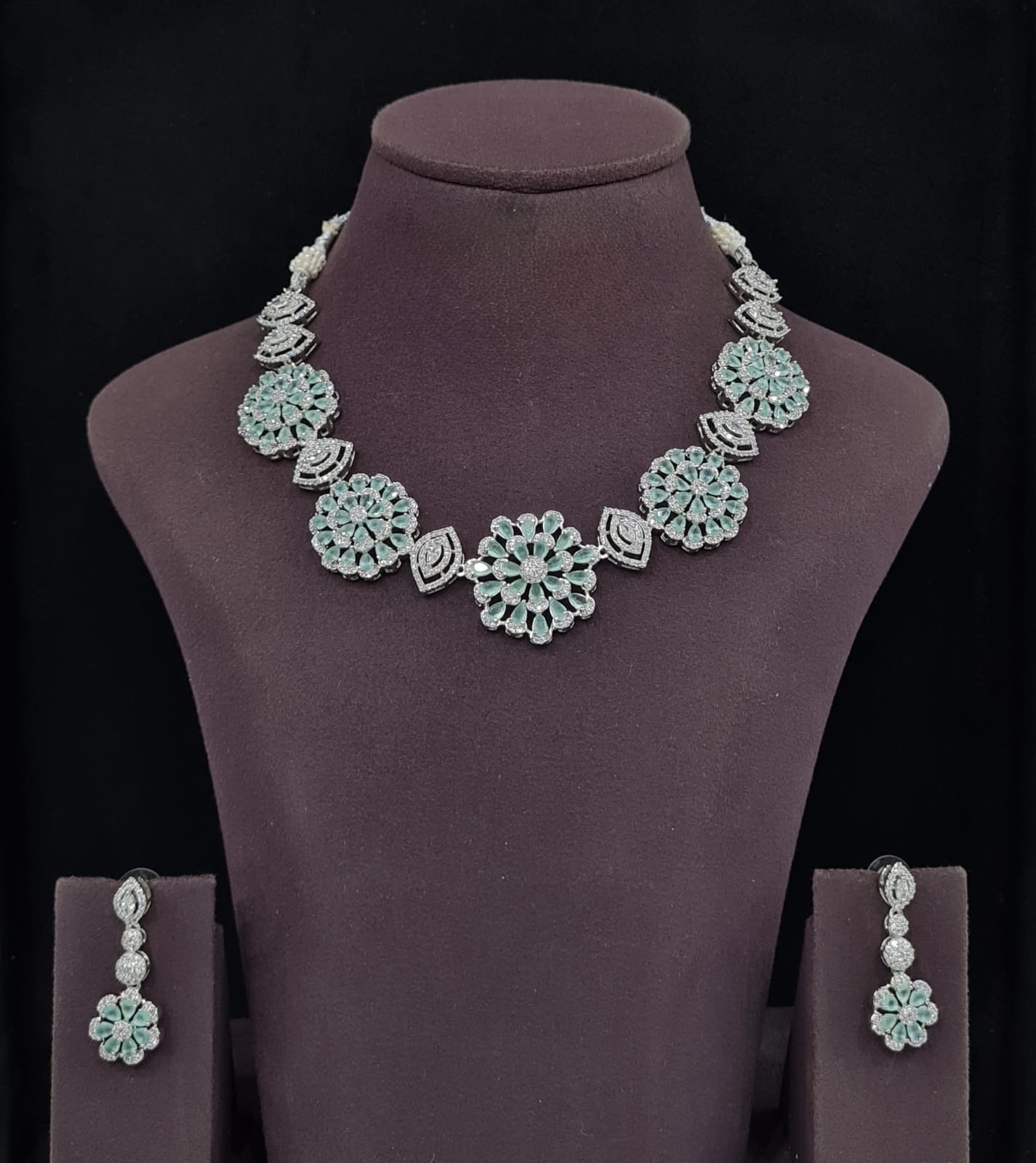 Cz Necklace 11650 - 6
