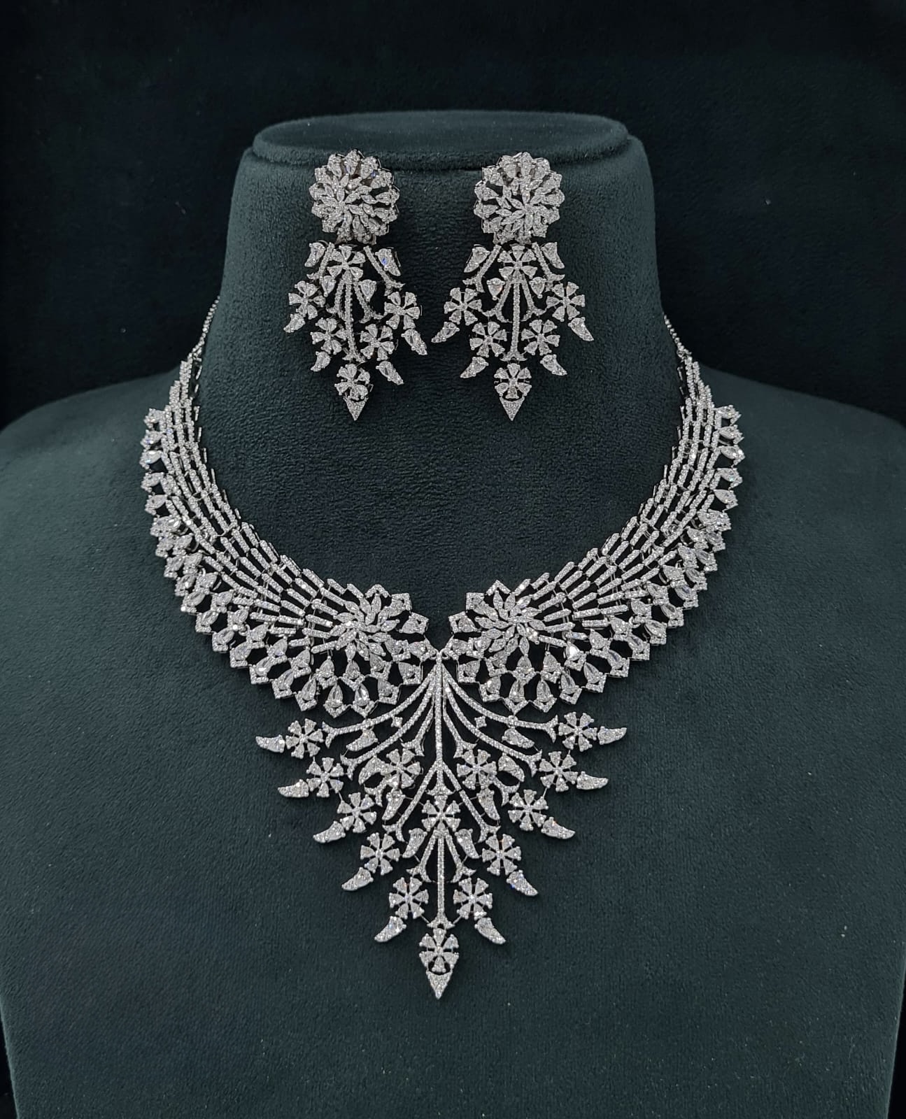 Cz Necklace 06452 - 10