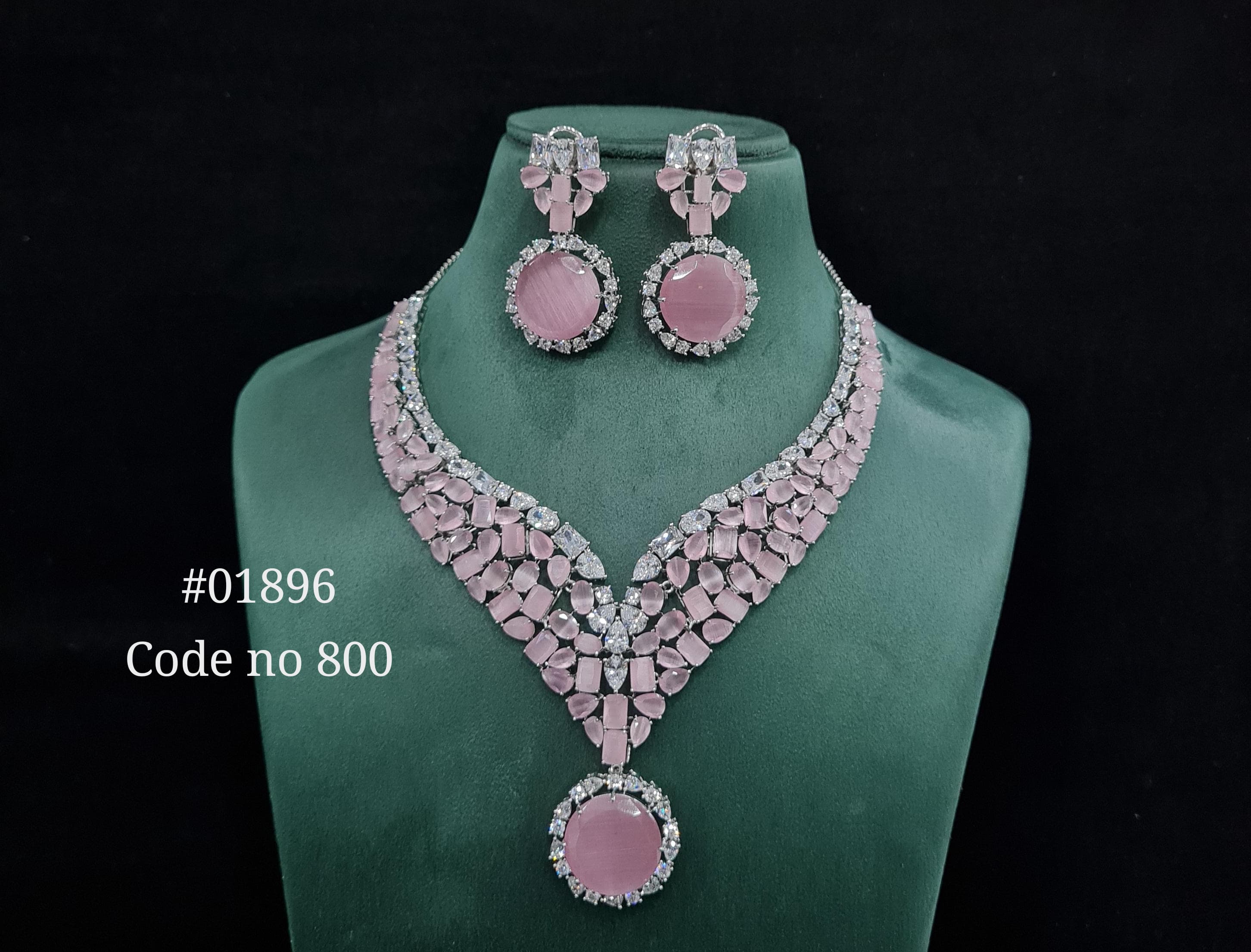 Cz necklace 01896 - 4