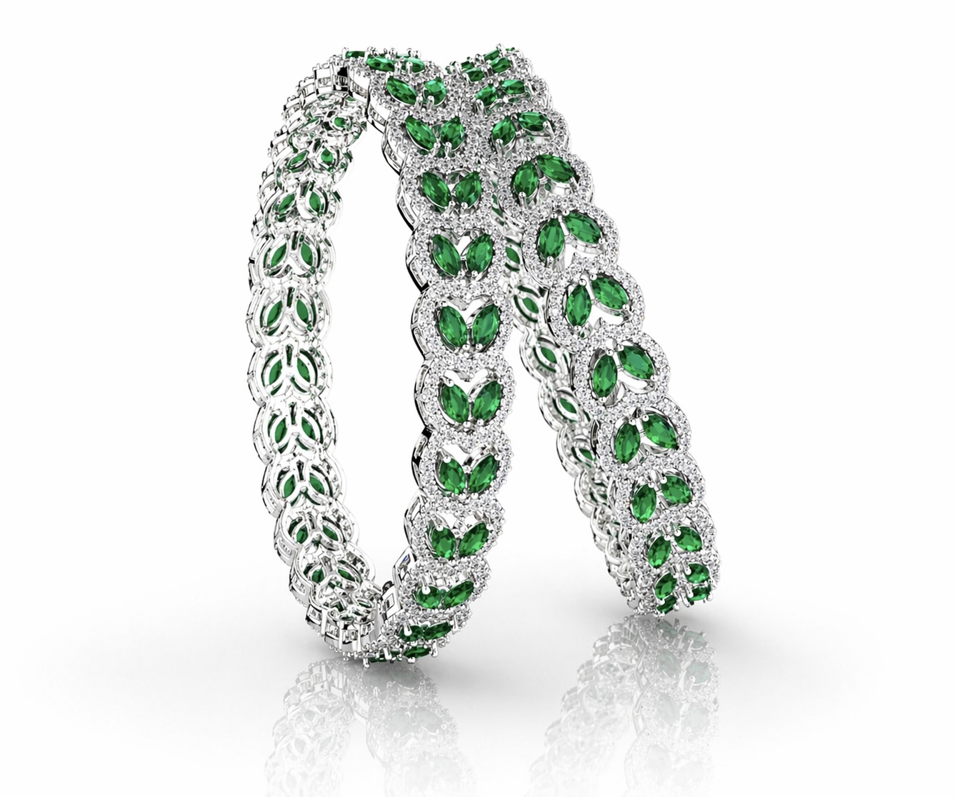 Cz Bangles 09749