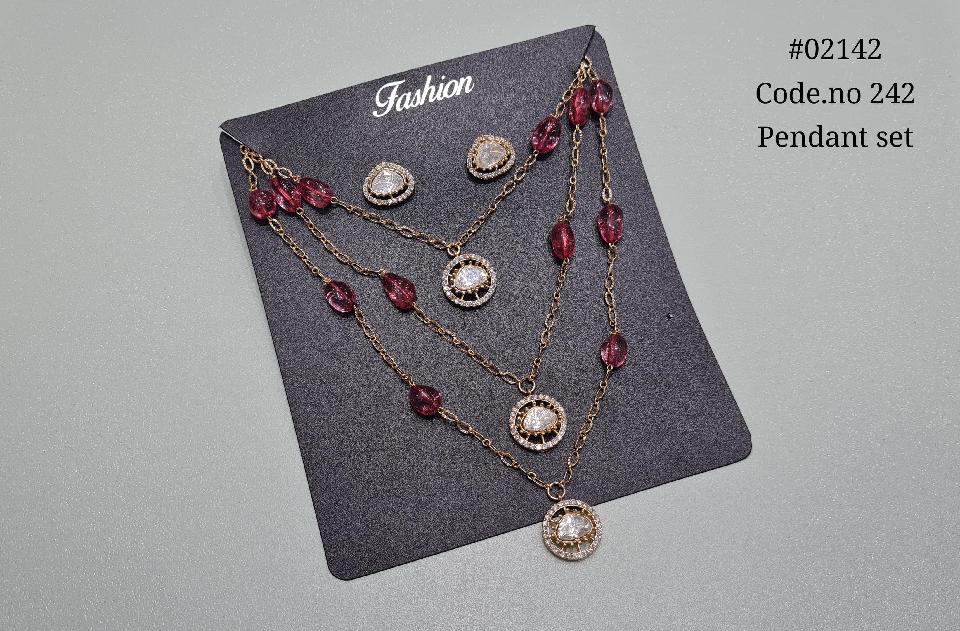 Kundan pendant 02142