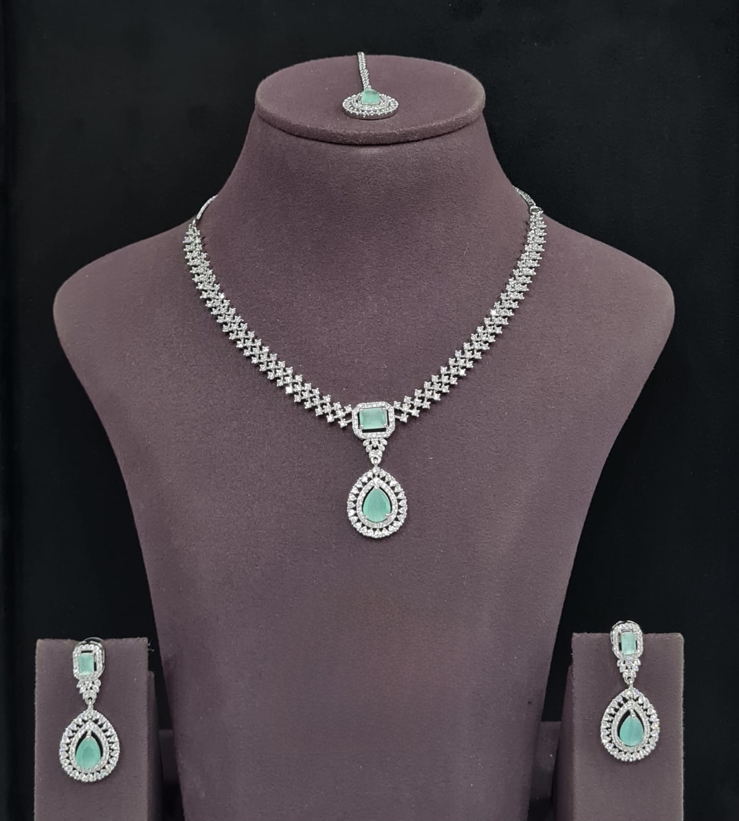 Cz Necklace 11342 - 5