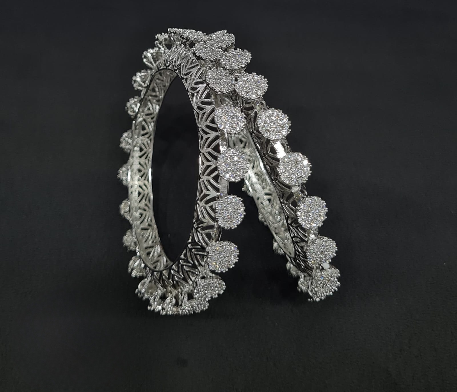 Cz Bangles 09851 - 3