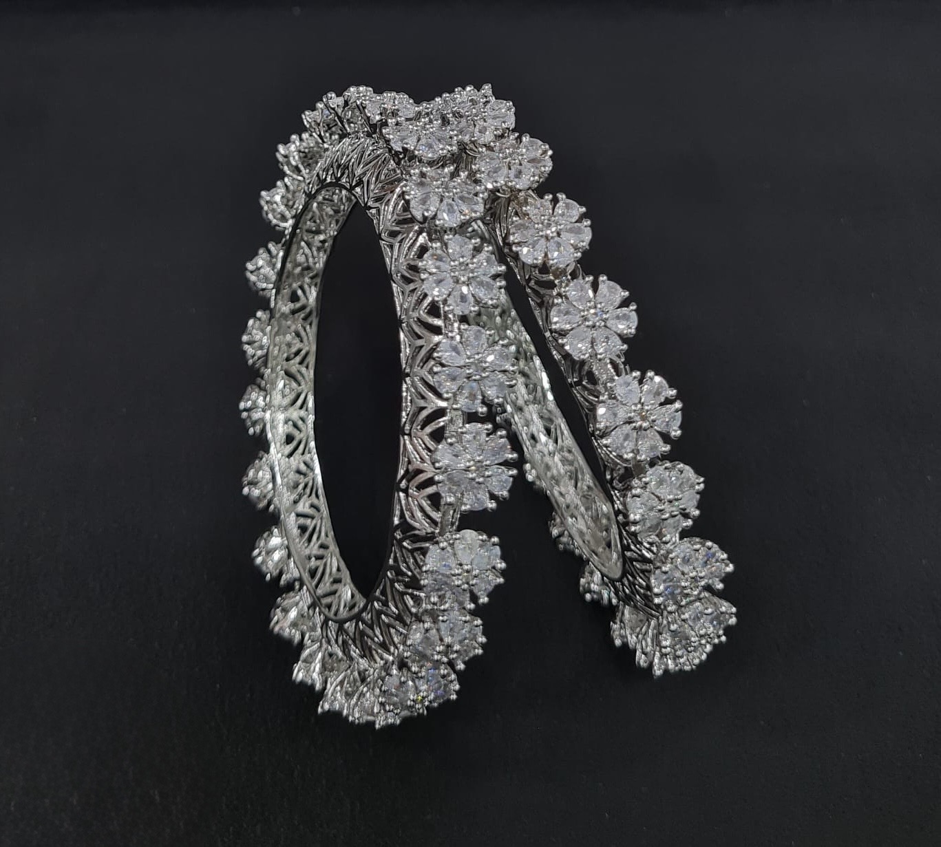 Cz Bangles 09702 - 4