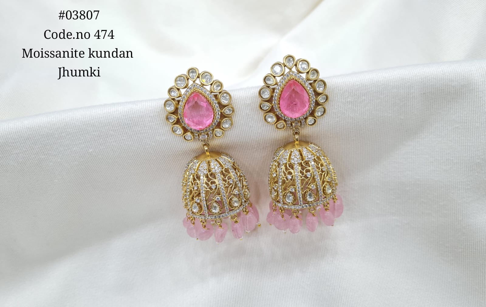Kundan Jhumka 03807