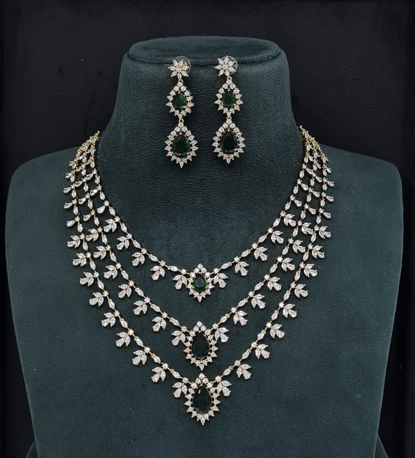 Cz Necklace 10972 - 6