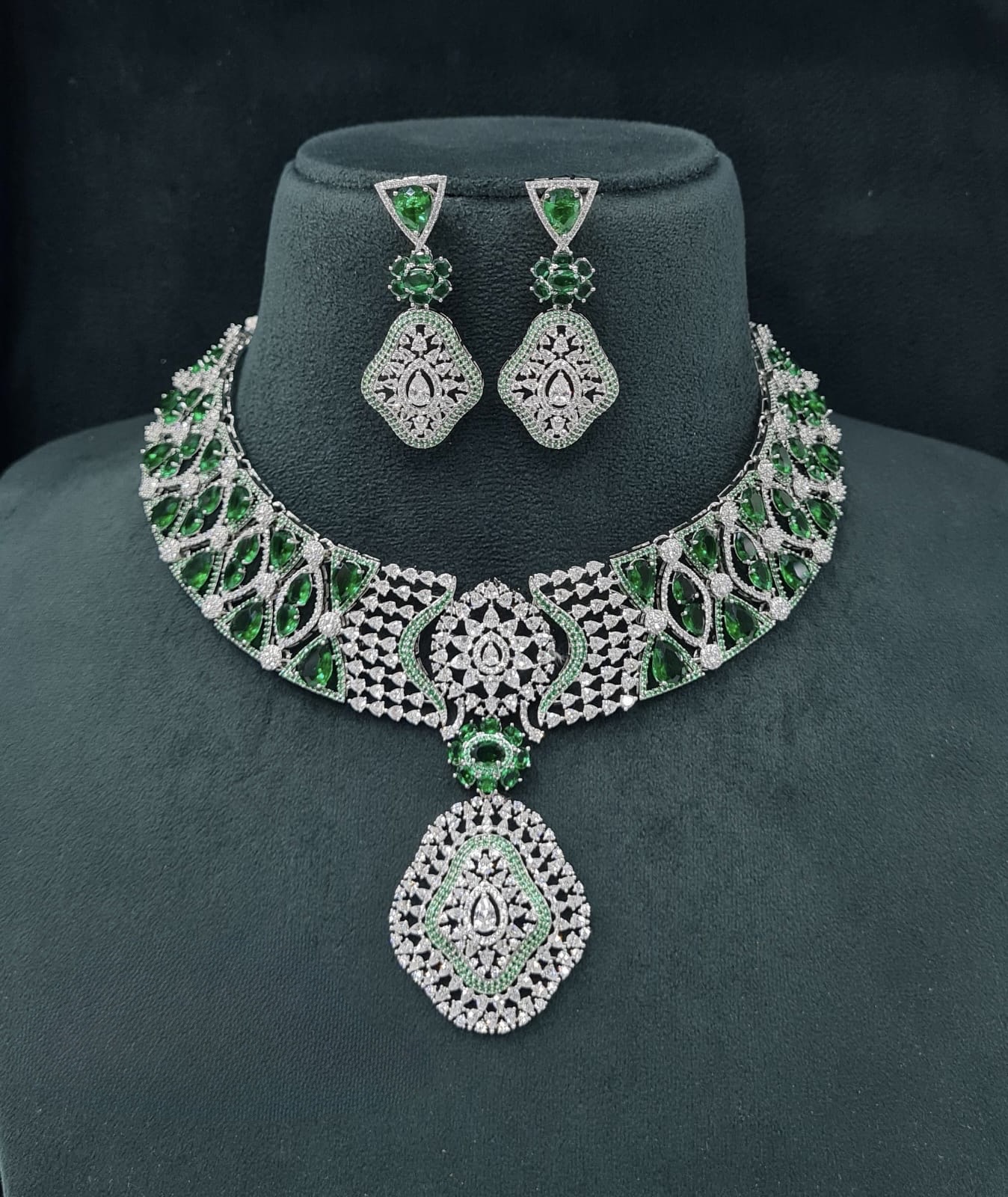 Cz Necklace 06097 - 9