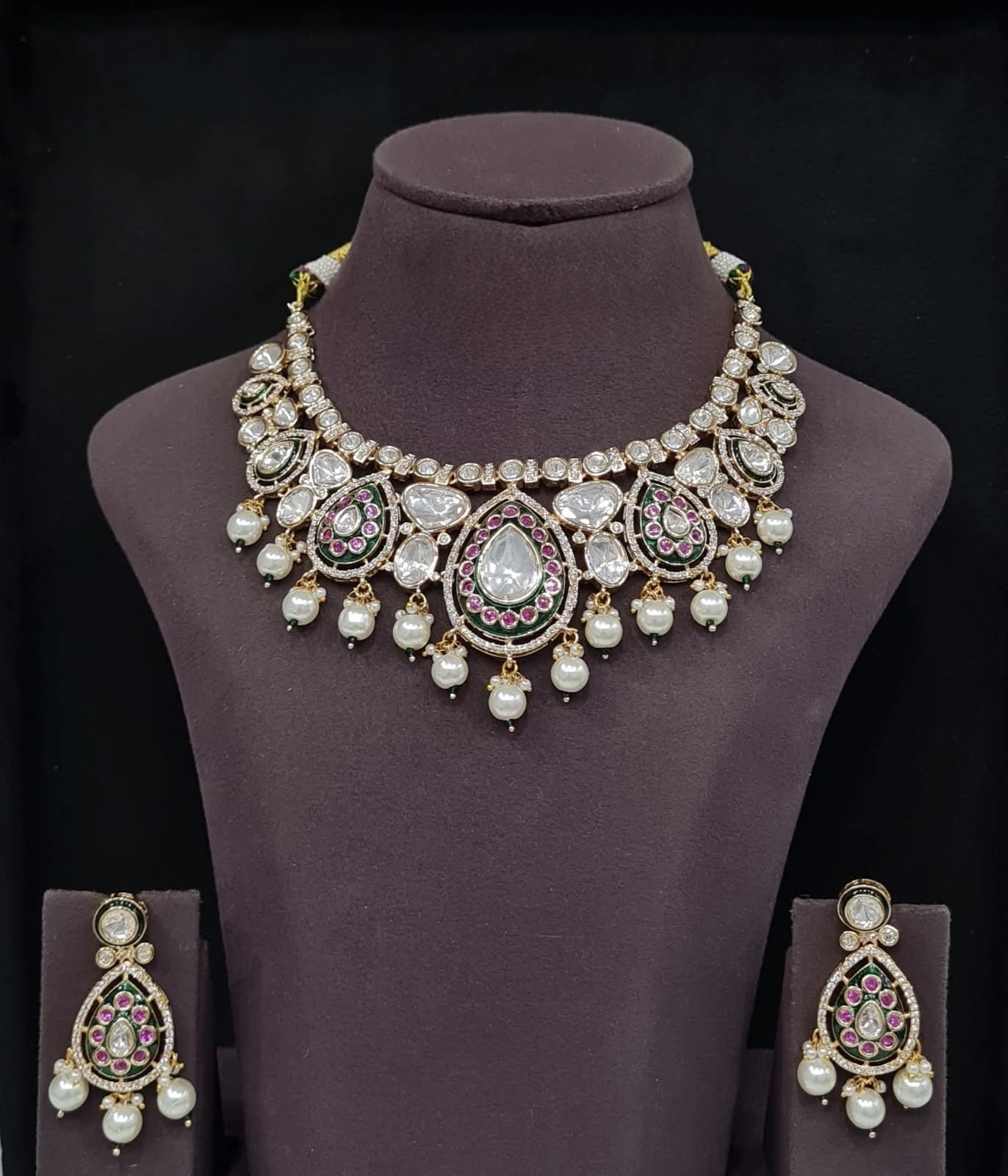 Kundan Necklace 11548 - 2