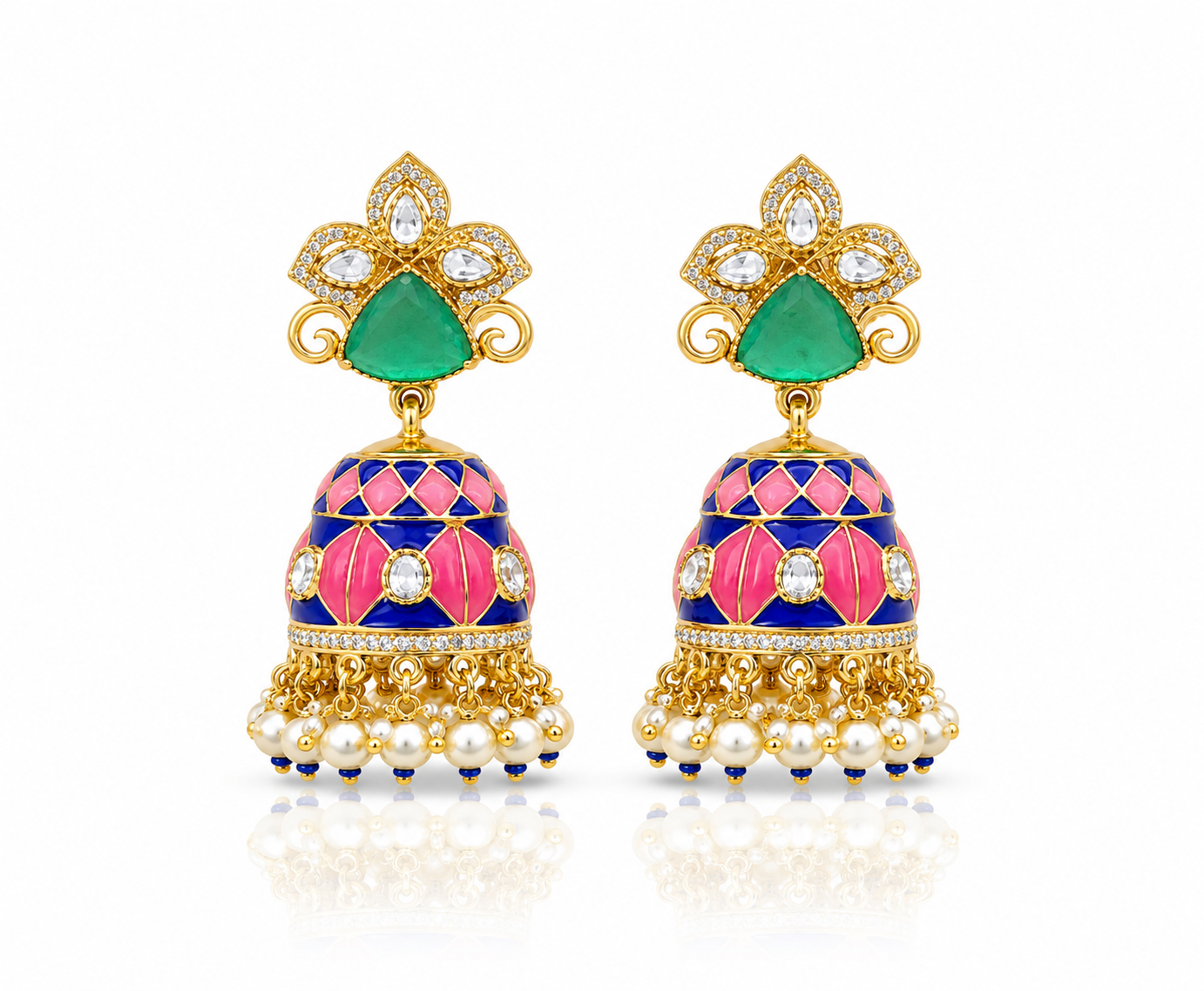 Kundan Jhumki 03989 - 13