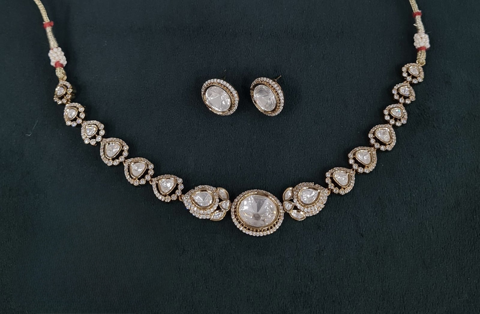 Kundan Necklace 05772 - 5
